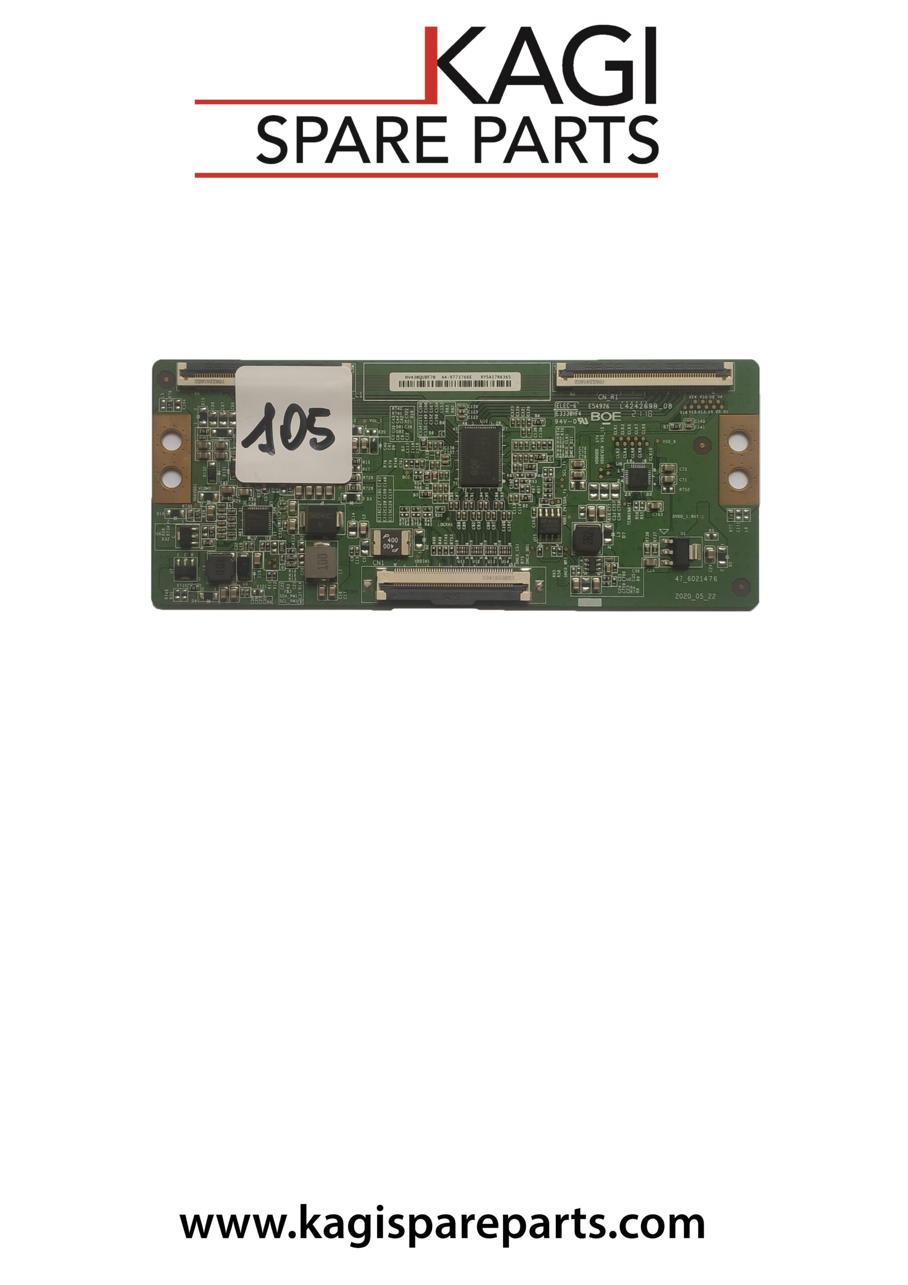 SCHEDA TCON HV430QUBF70 47_6021476 _2020_05_22 NUOVA ORIGINALE