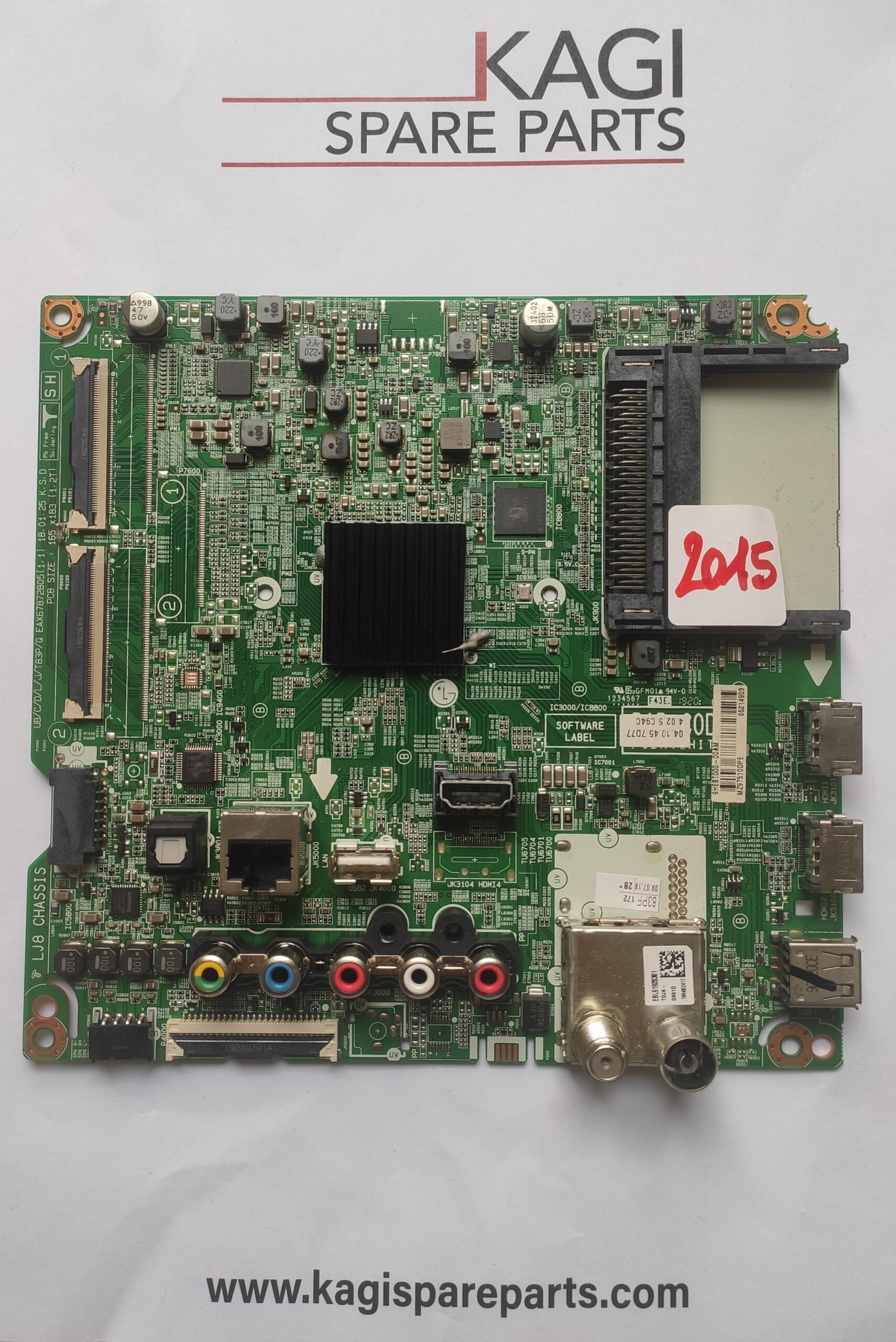 SCHEDA MAIN PER TV LG EAX67872805(1.1) MOD 55UK6300PLB NUOVA ORIGINALE