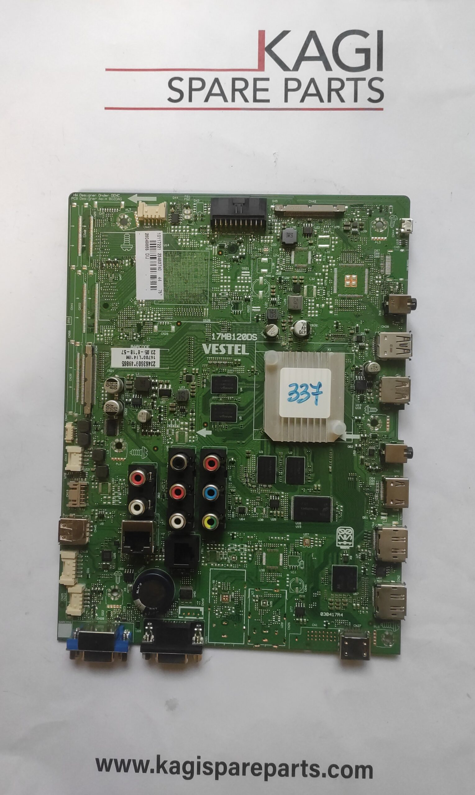 SCHEDA MAIN VESTEL 17MB120DS 23463609 NUOVA ORIGINALE