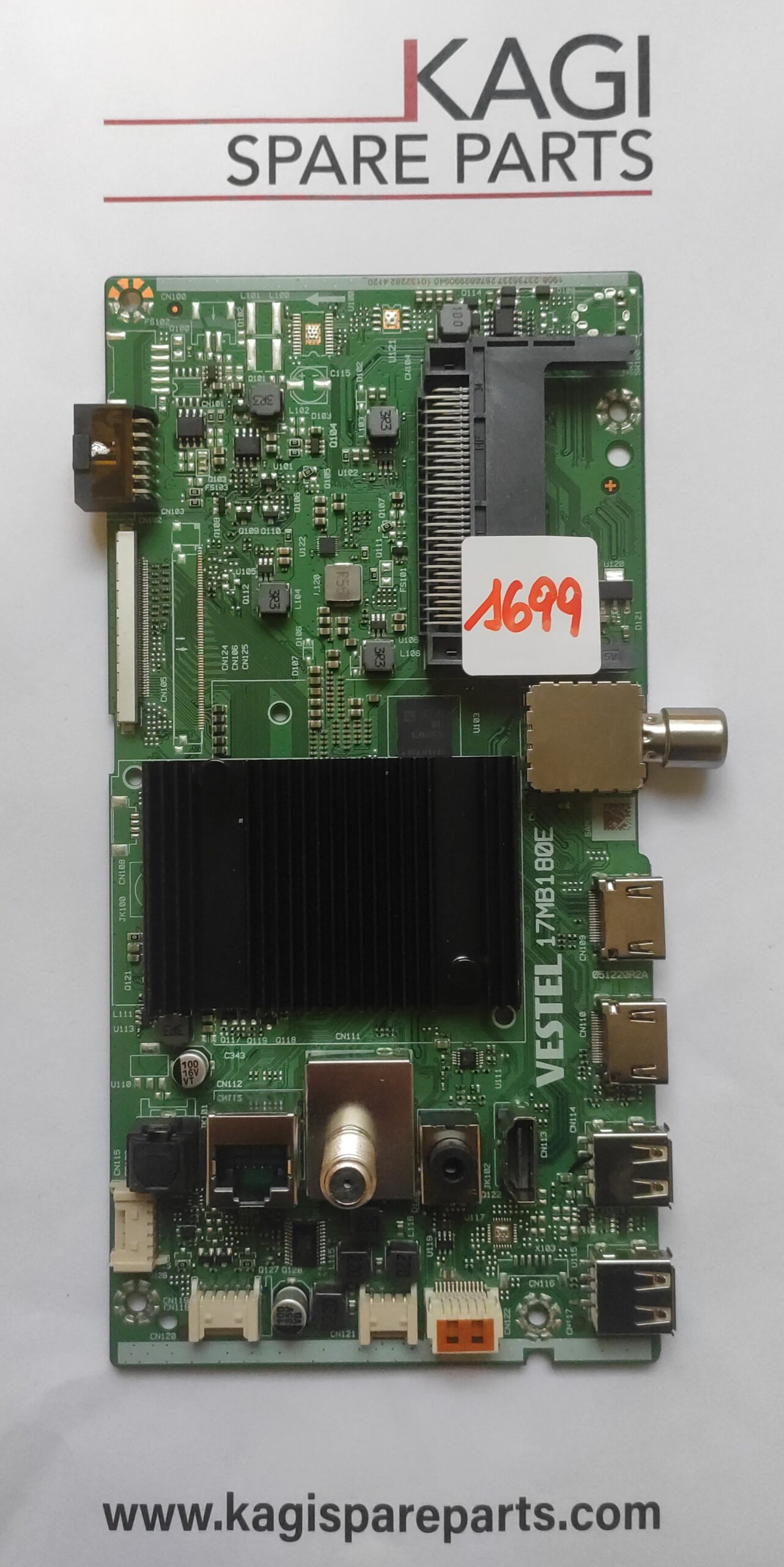 SCHEDA MAIN VESTEL 17MB180E 23735237 NUOVA ORIGINALE