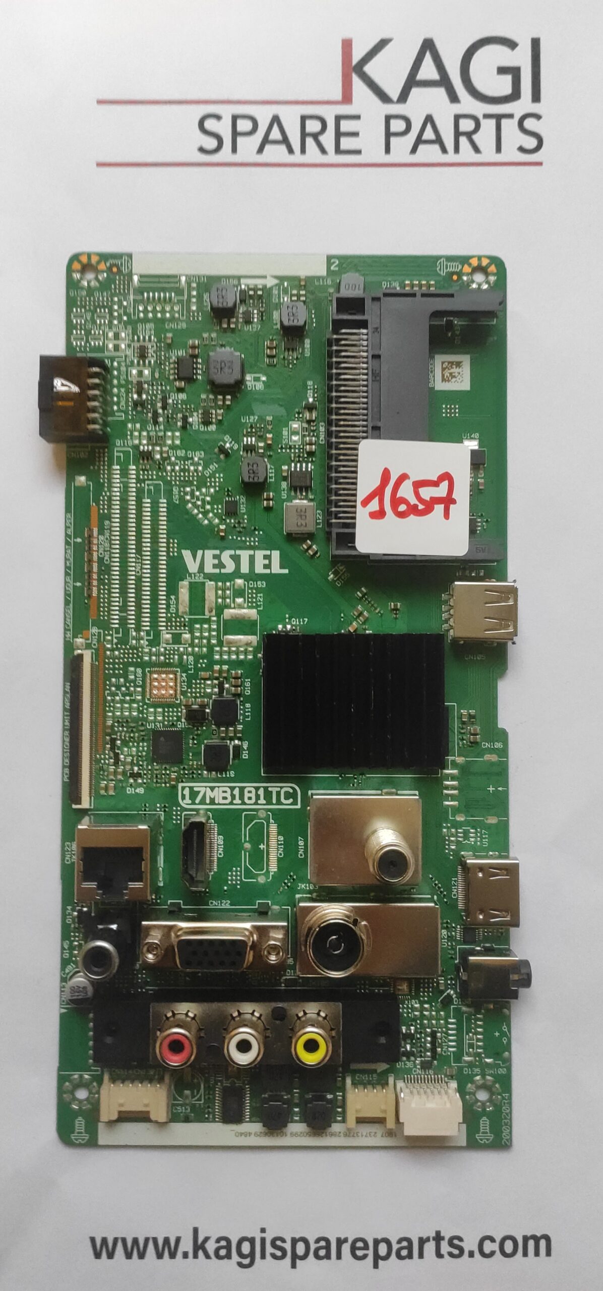 SCHEDA MAIN VESTEL 17MB181TC 23713776 NUOVA ORIGINALE
