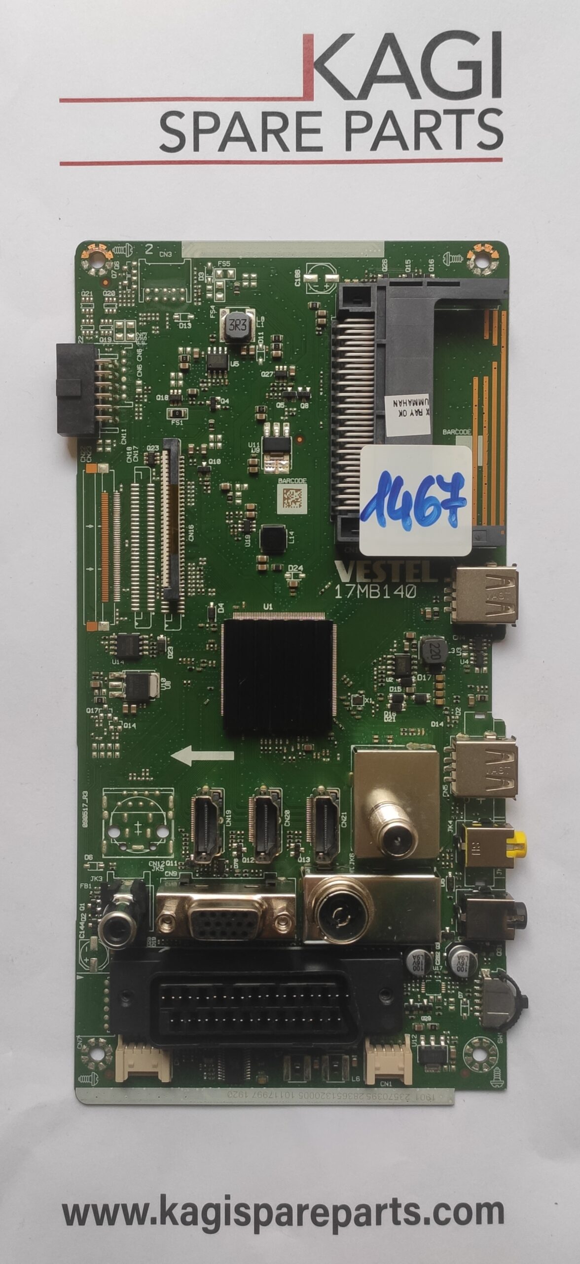 SCHEDA MAIN VESTEL 17MB140 23570395 NUOVA ORIGINALE