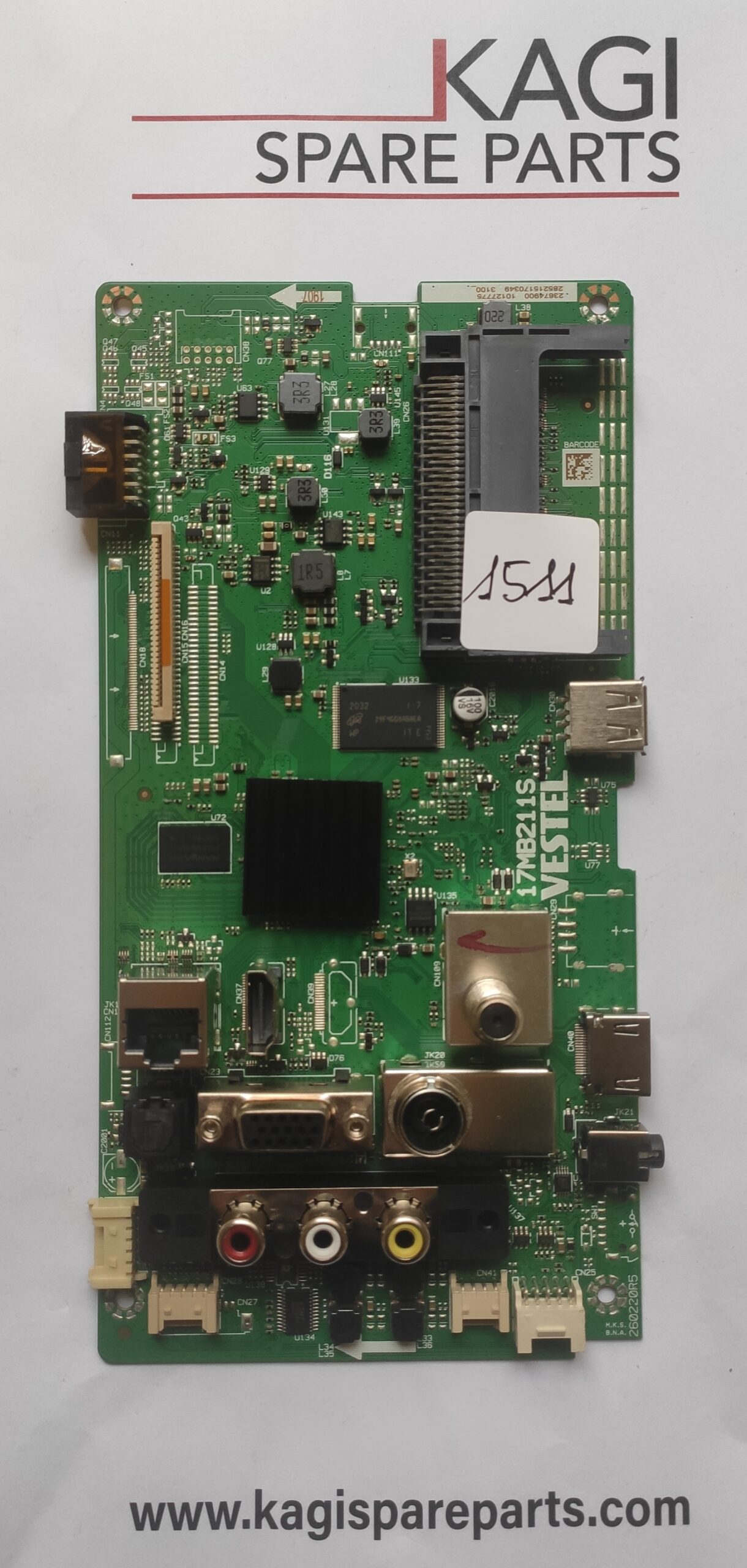 SCHEDA MAIN VESTEL 17MB211S 23674900 NUOVA ORIGINALE