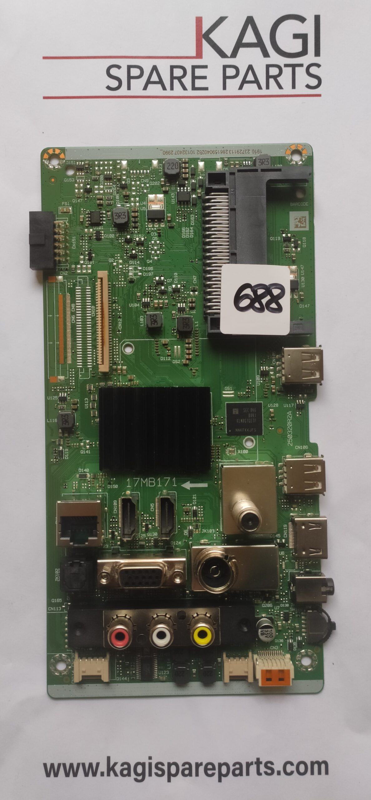 SCHEDA MAIN VESTEL 17MB171 23729113 NUOVA ORIGINALE