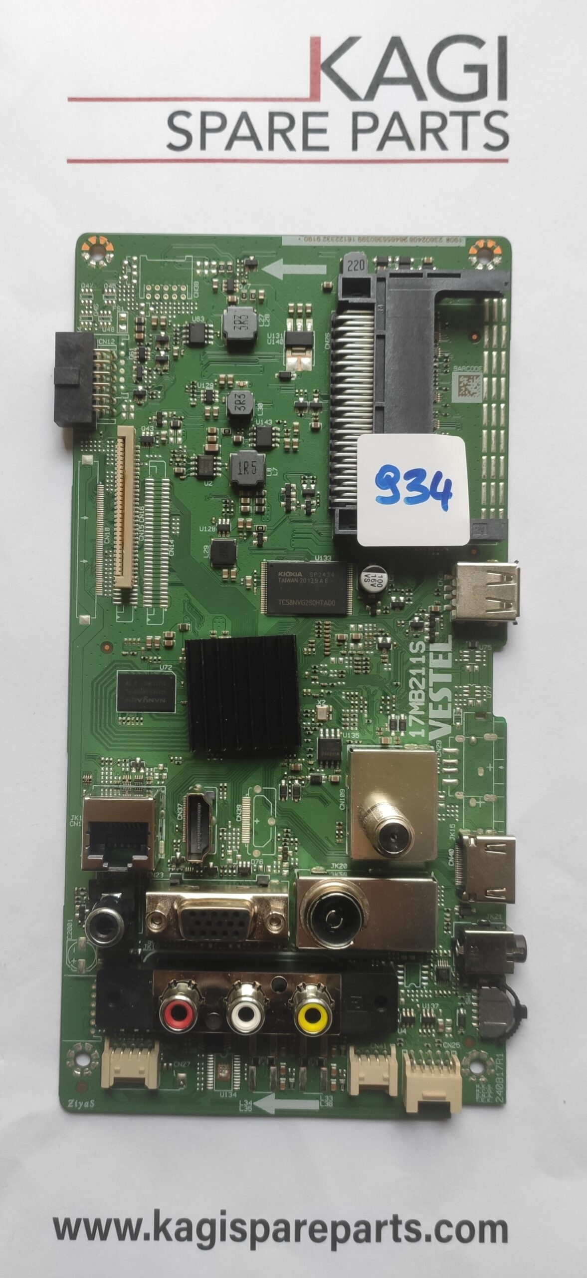 SCHEDA MAIN VESTEL 17MB211S 23602408 NUOVA ORIGINALE