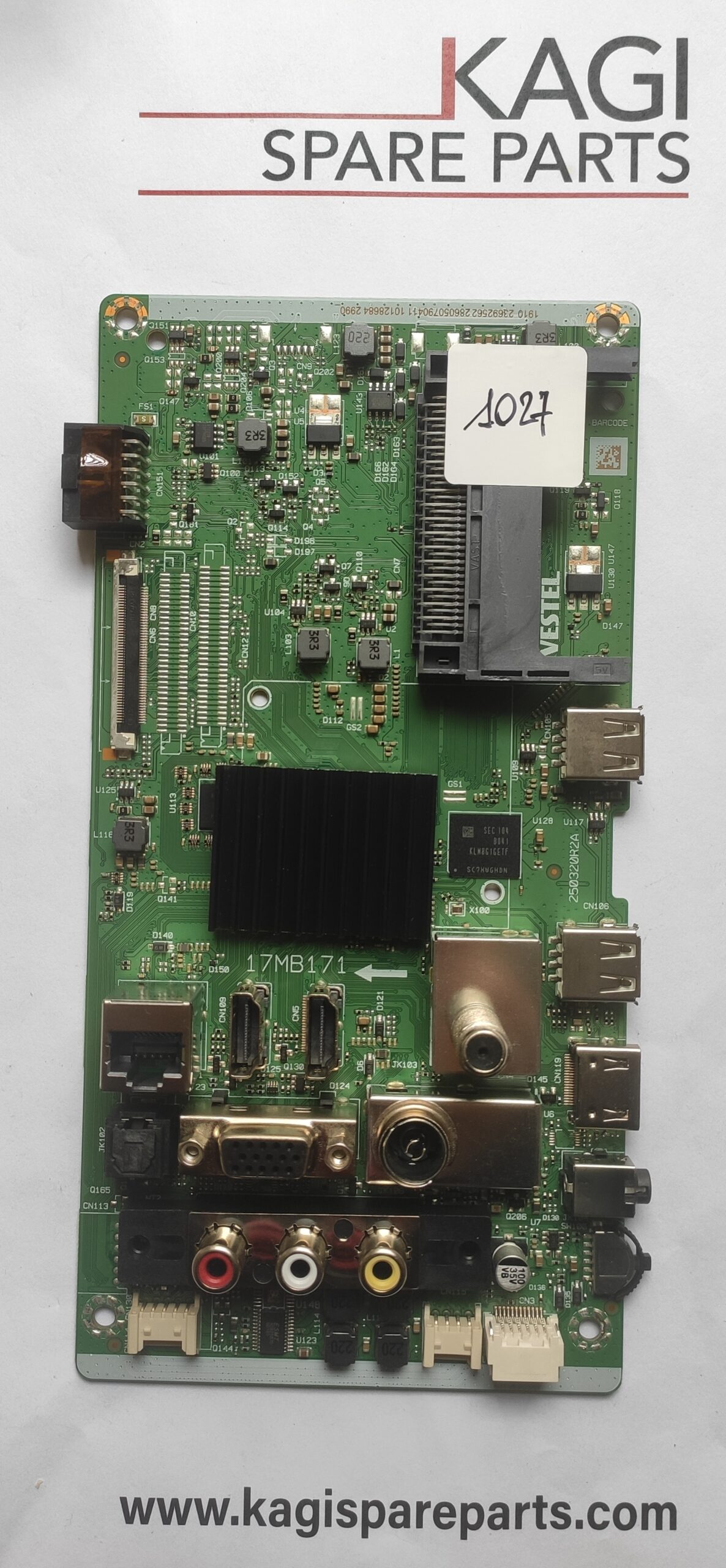 SCHEDA MAIN VESTEL 17MB171 23692562 NUOVA ORIGINALE