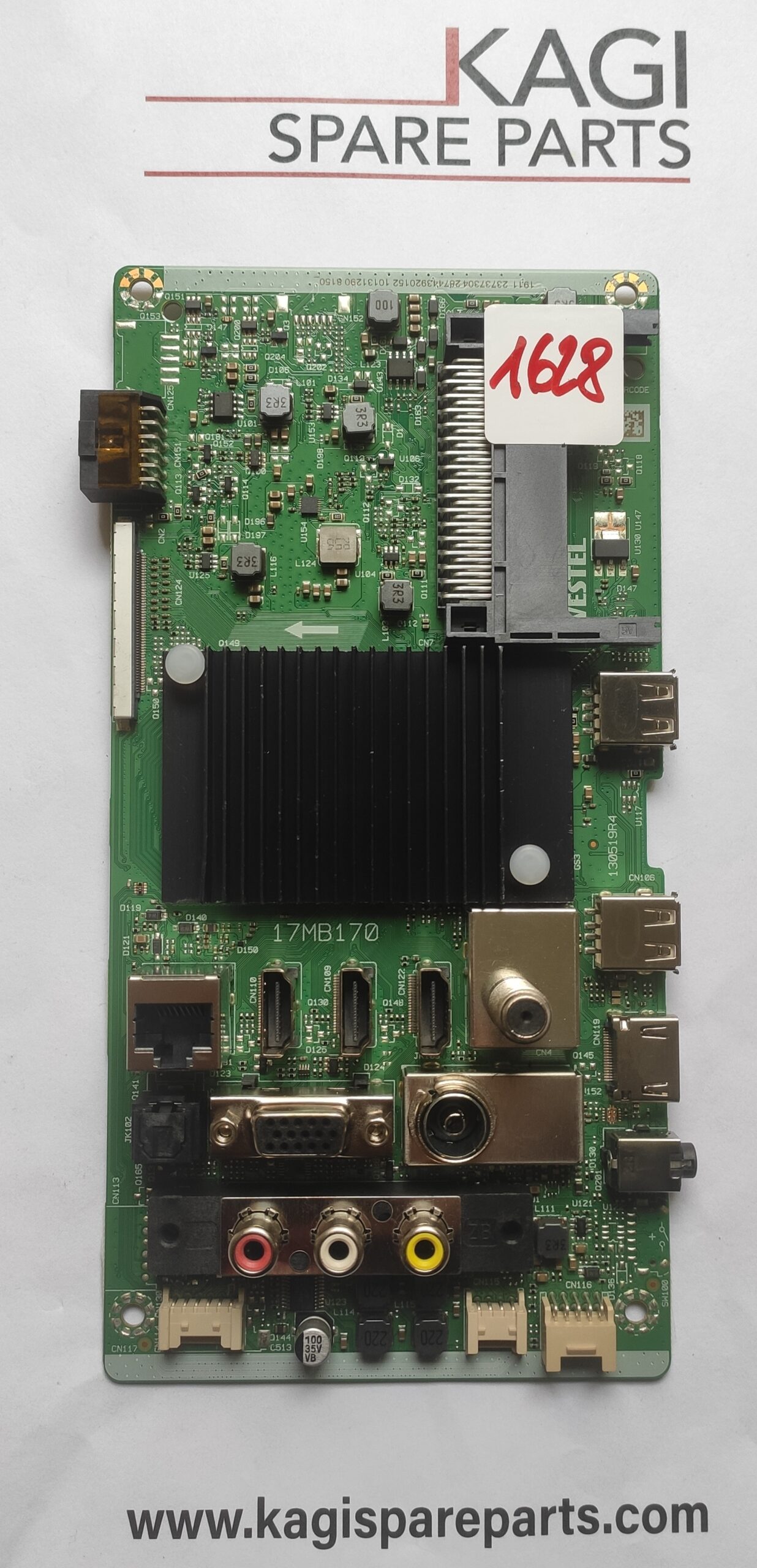 SCHEDA MAIN VESTEL 17MB170 23737304 NUOVA ORIGINALE