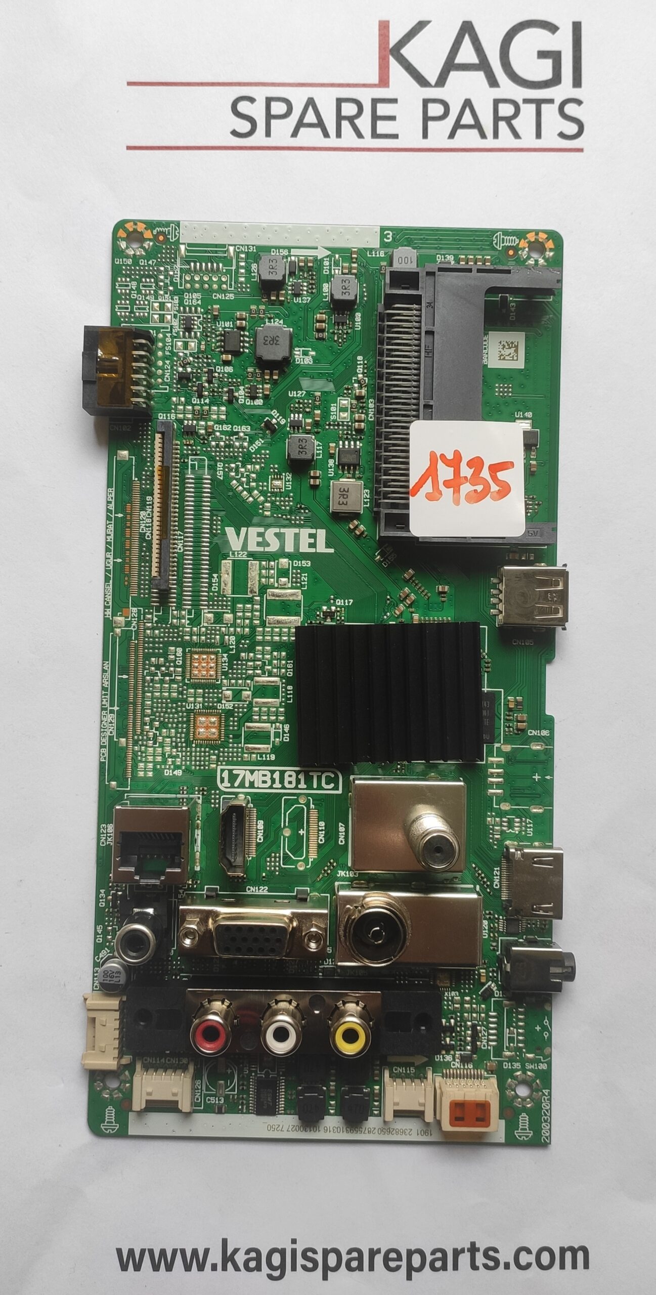 SCHEDA MAIN VESTEL 17MB181TC 23682650 NUOVA ORIGINALE
