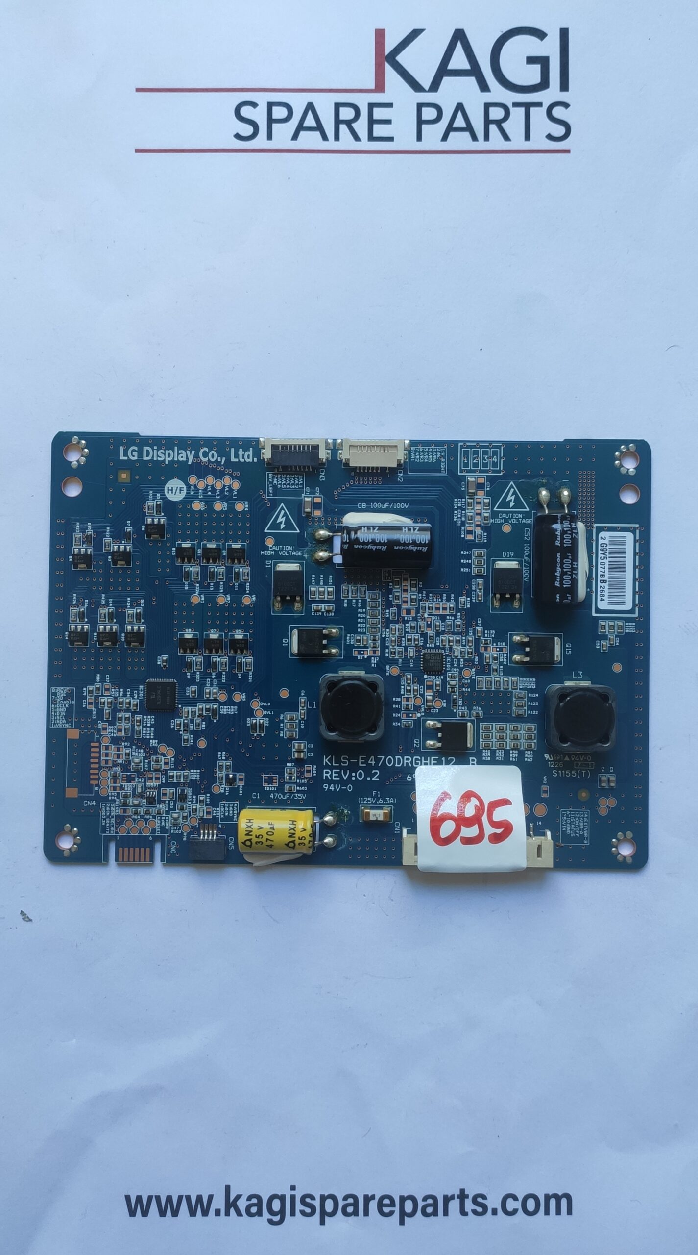 SCHEDA LED DRIVER LG KLS-E470DRGH12 B 6917L-0077B NUOVA ORIGINALE
