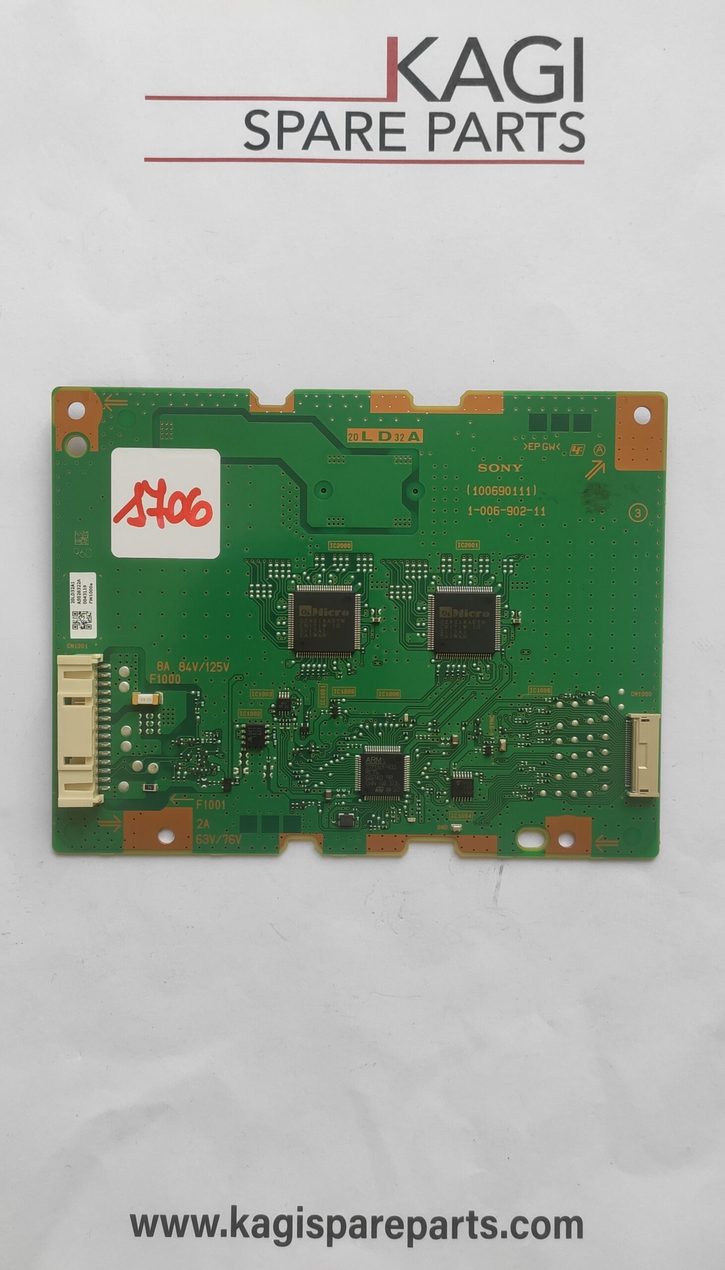 SCHEDA LED DRIVER SONY (100690111) 1-006-902-11 NUOVA ORIGINALE