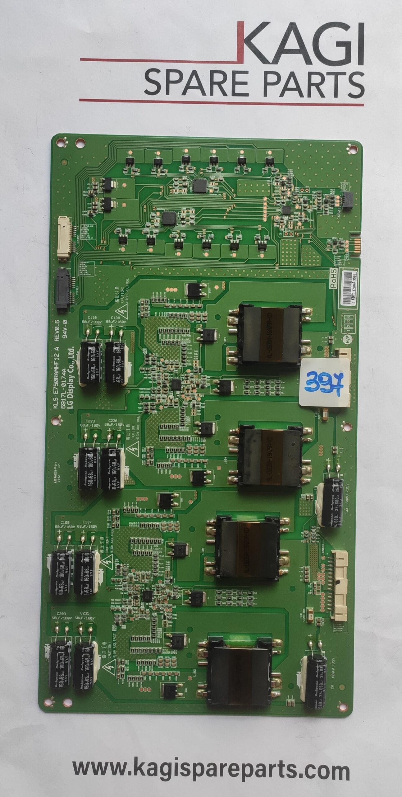 SCHEDA LED DRIVER PER LG KLS-E750RAMHF12 A REV0.6 6917L-0174A NUOVA ORIGINALE