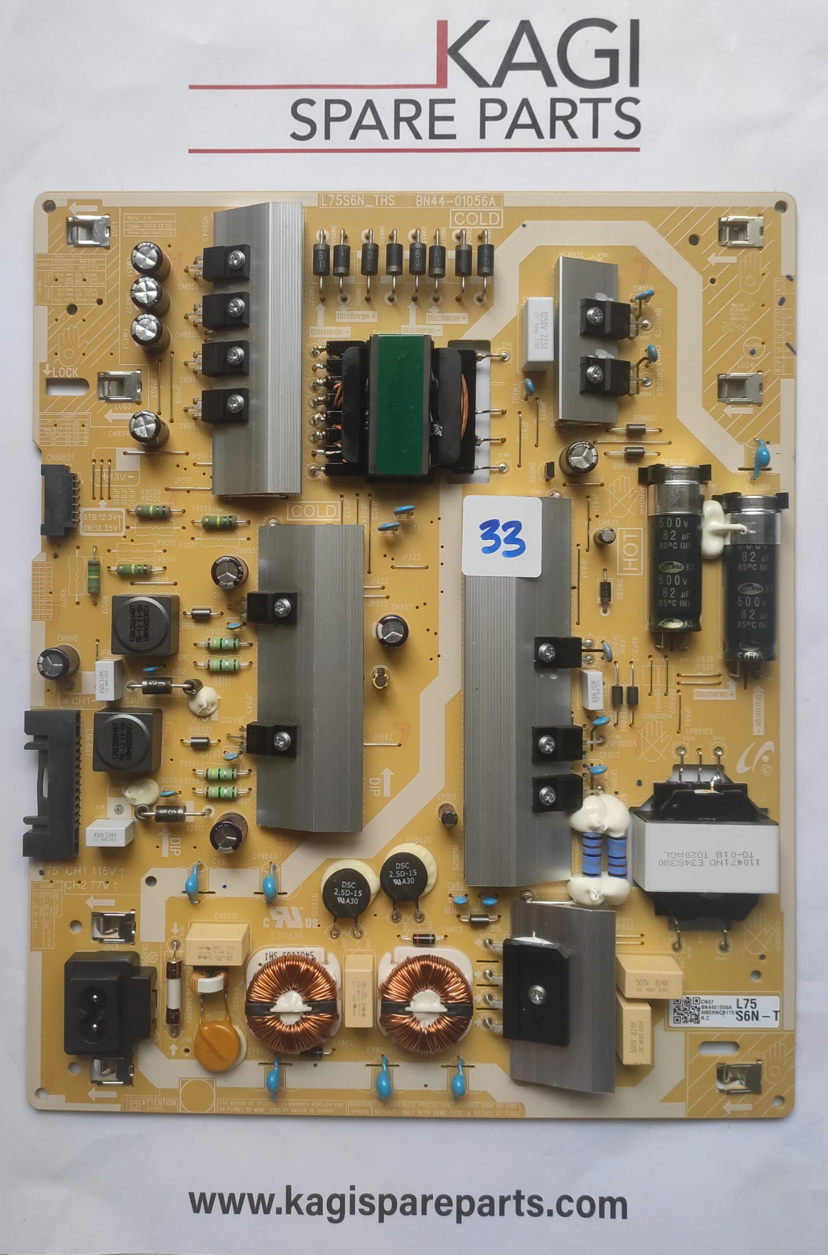 SCHEDA DI ALIMENTAZIONE L75S6N_THS BN44-01056A NUOVA ORIGINALE