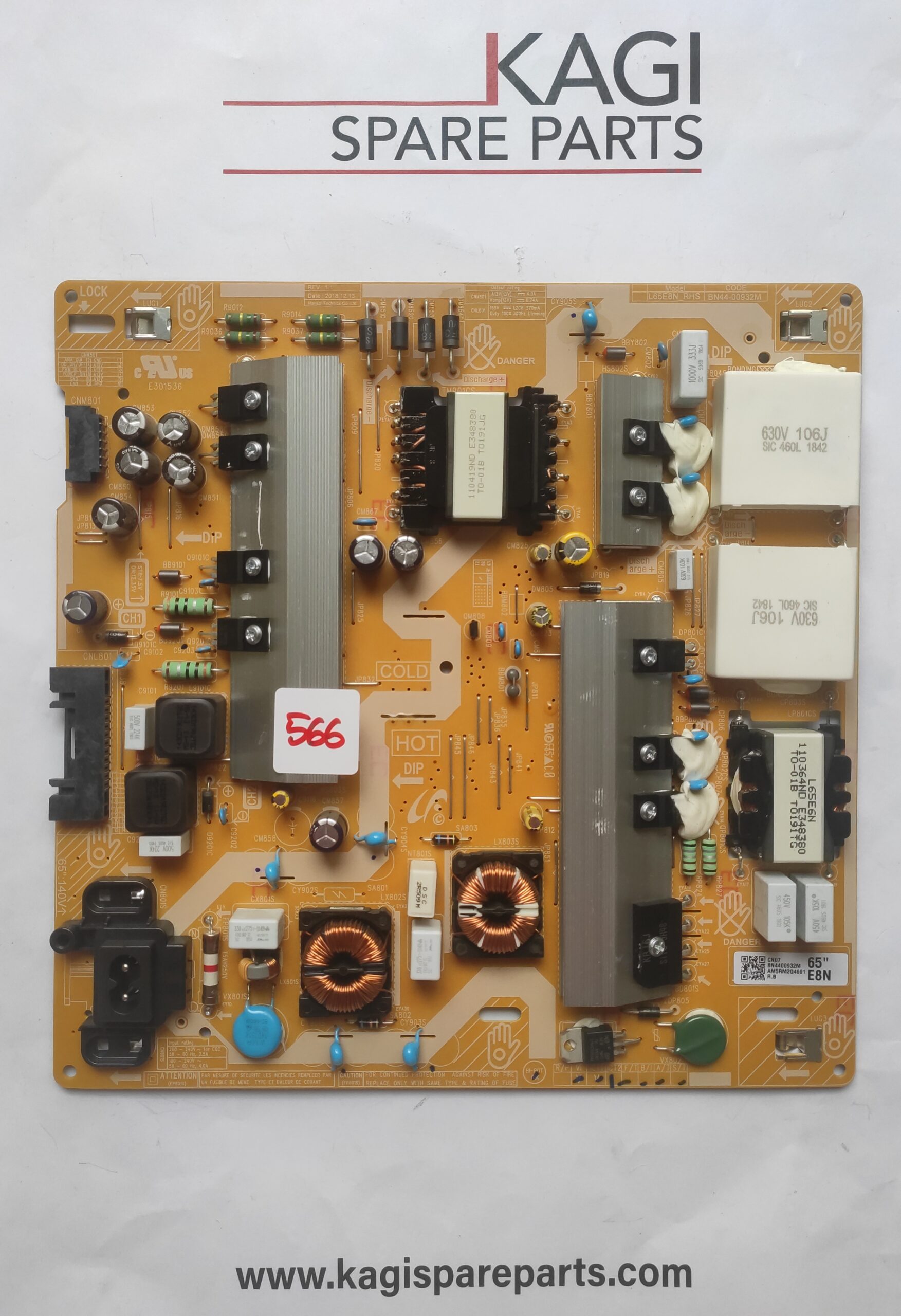 SCHEDA DI ALIMENTAZIONE L65E8N_RHS BN44-00932M NUOVA ORIGINALE