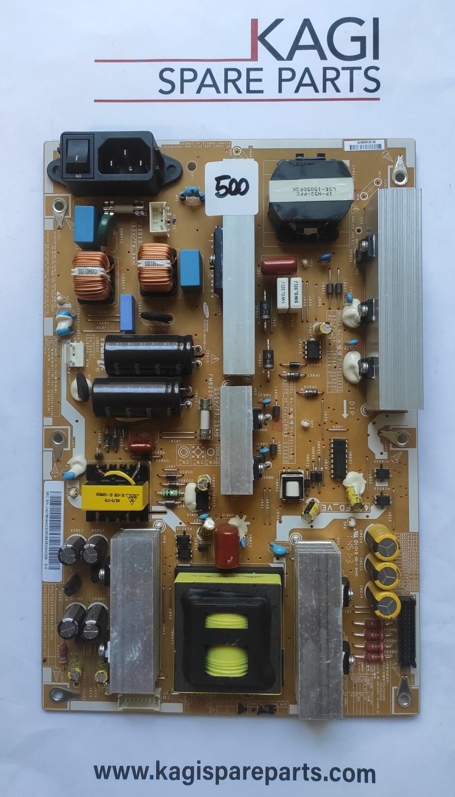 SCHEDA DI ALIMENTAZIONE BN44-00309D, PSLF251503D, BN44-00309C NUOVA ORIGINALE