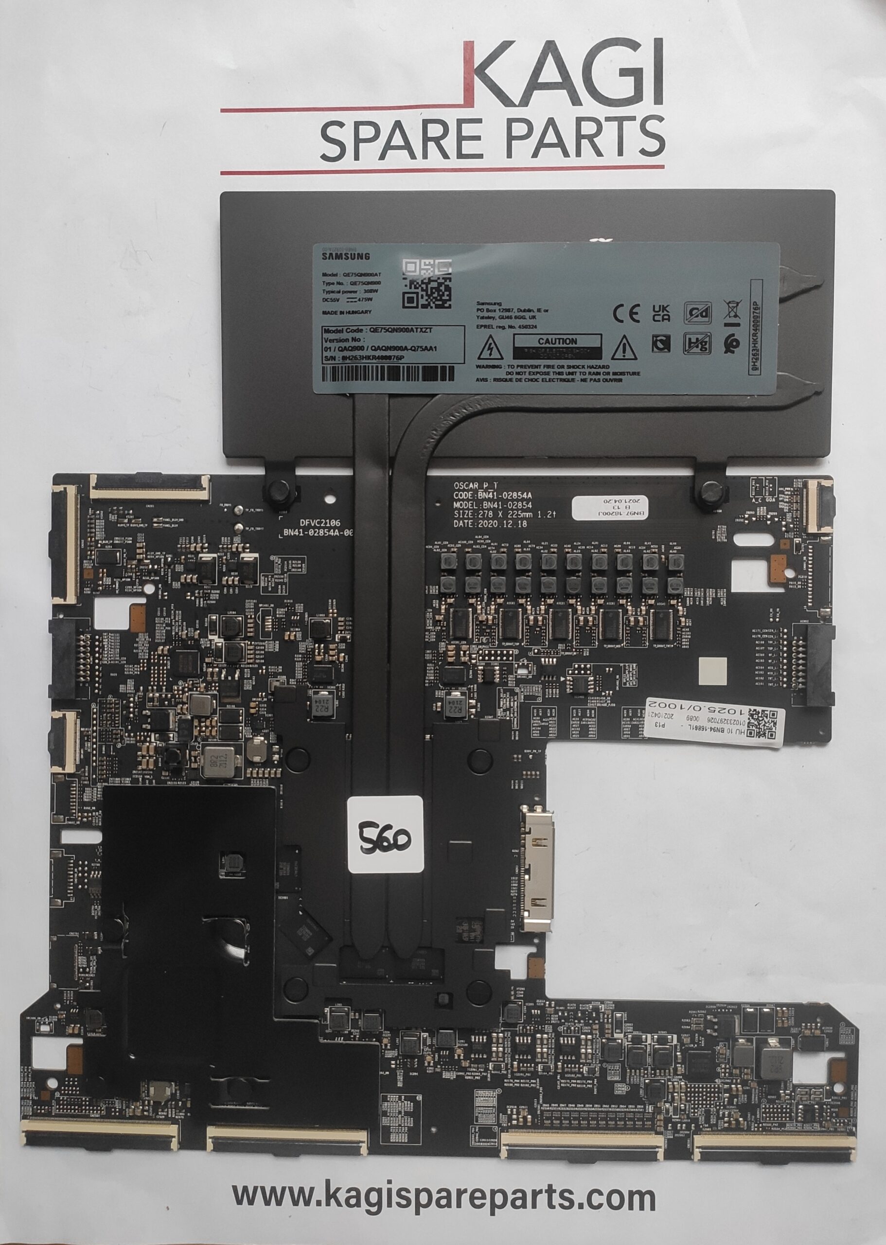SCHEDA MAIN PER SAMSUNG BN41-02854 MOD QE75QN900AT NUOVA ORIGINALE