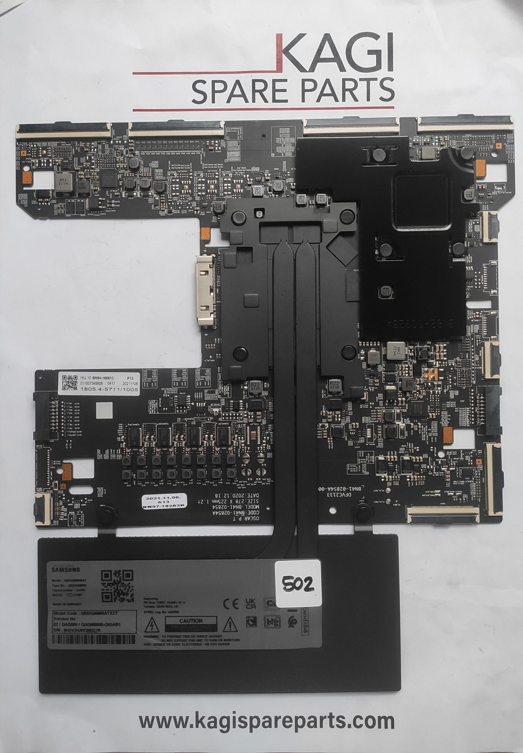 SCHEDA MAIN PER SAMSUNG BN41-02854 MOD QE65QN800AT NUOVA ORIGINALE