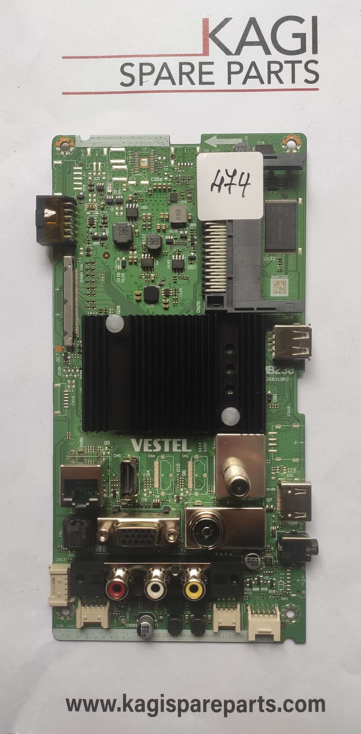 SCHEDA MAIN VESTEL 17MB230 BARCODE 23630931 NUOVA ORIGINALE