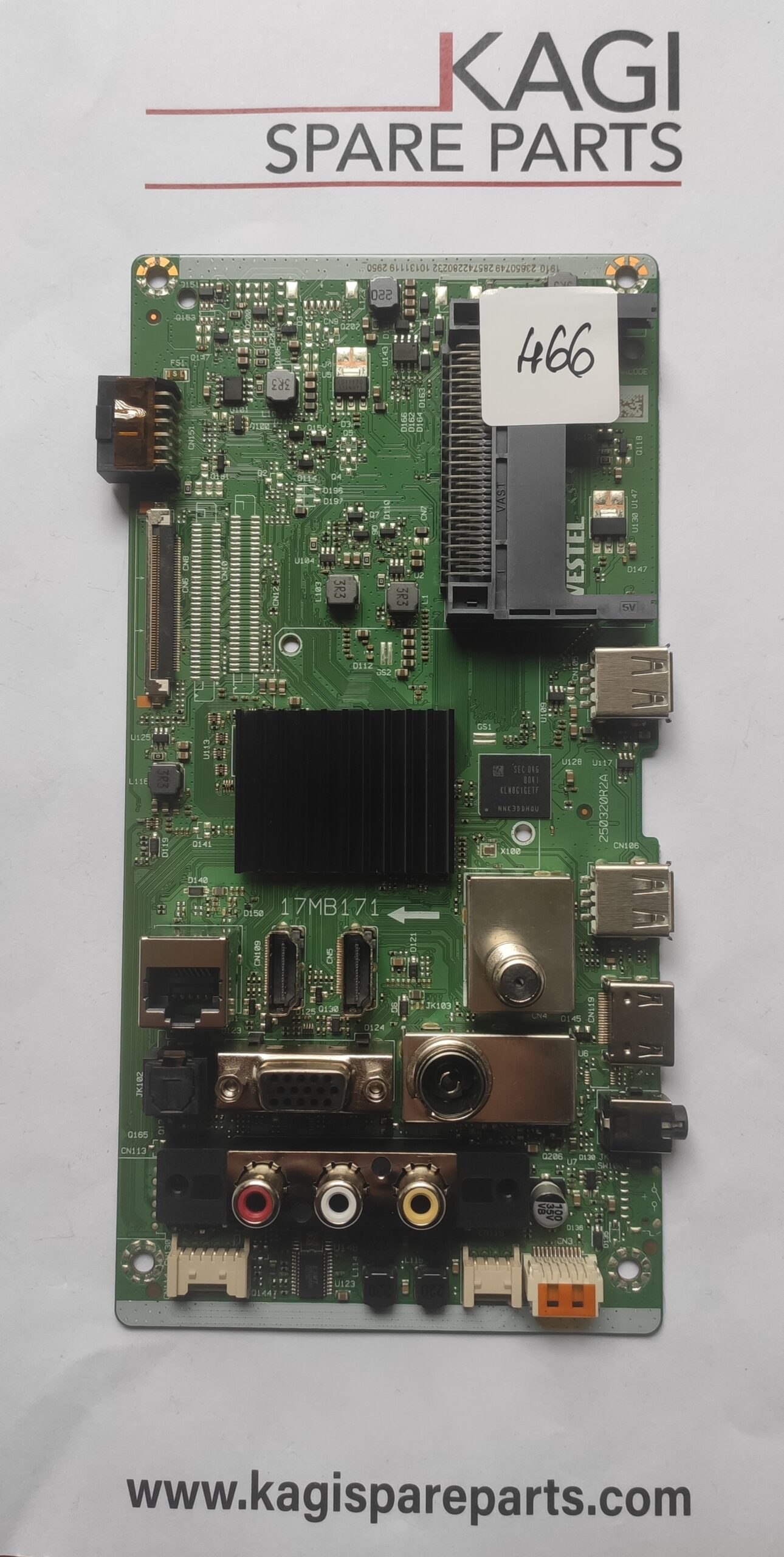 SCHEDA MAIN VESTEL 17MB171 BARCODE 23650749 NUOVA ORIGINALE