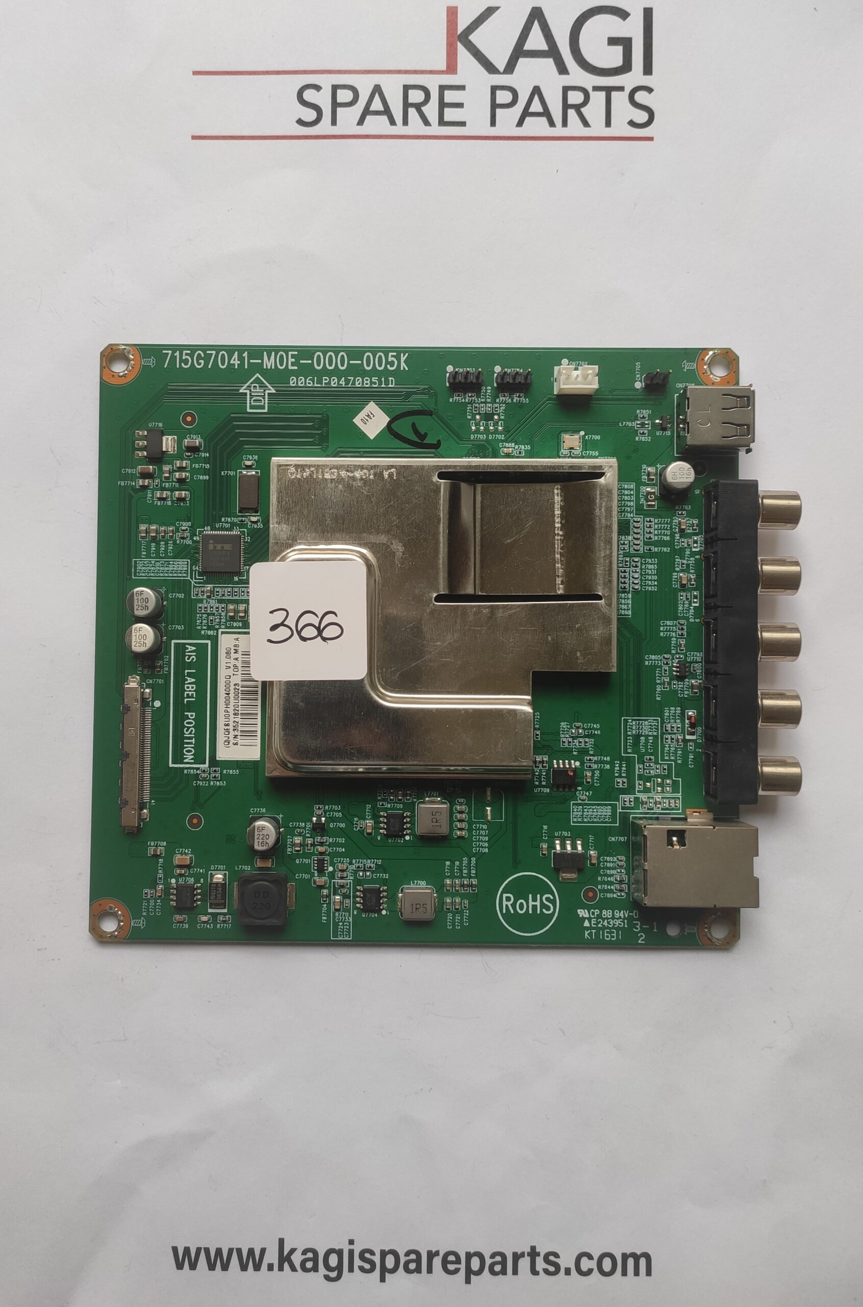 SCHEDA MAIN 715G7041-M0E-000-005K 006LP0470851D NUOVA ORIGINALE