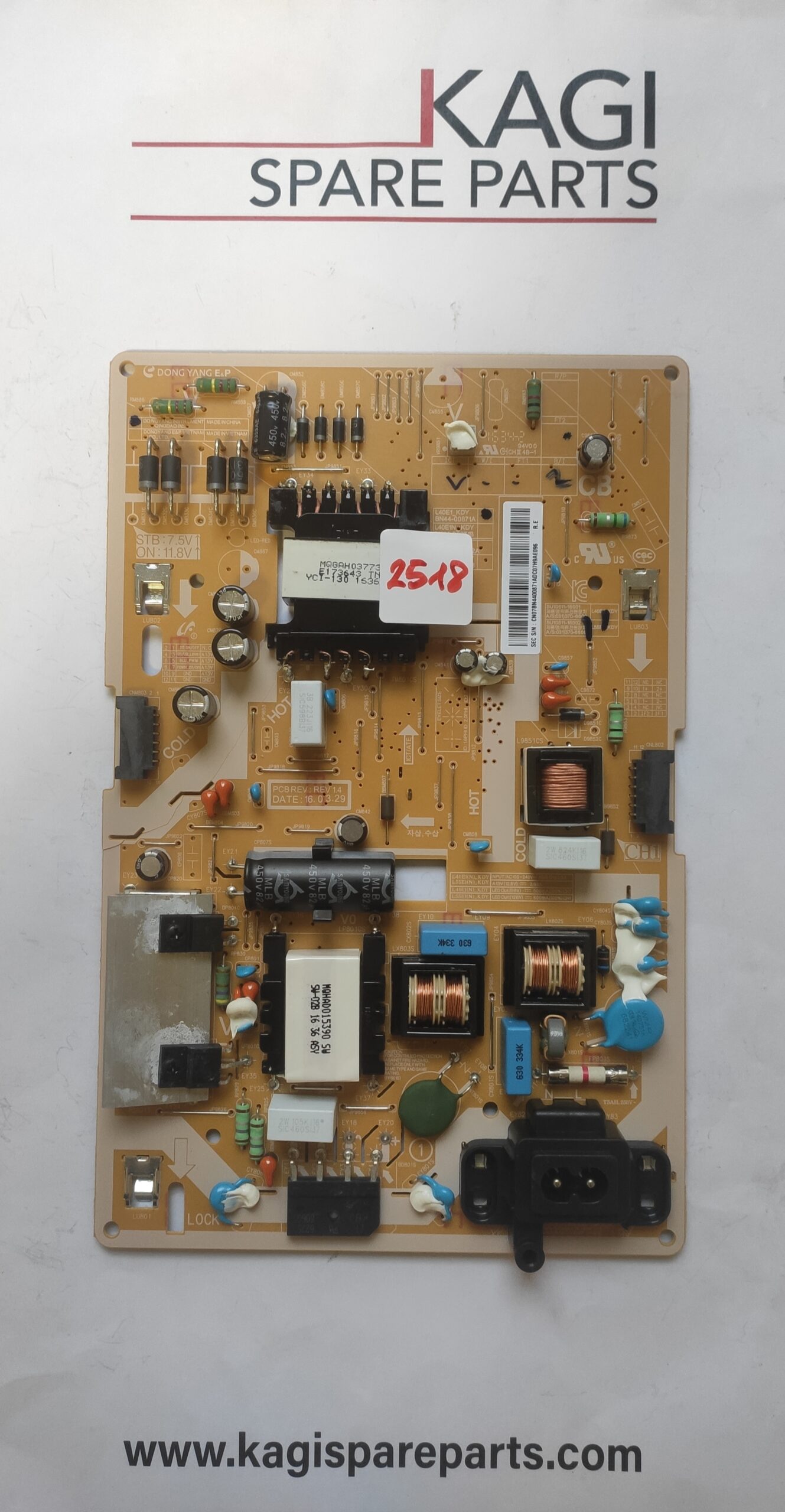 SCHEDA ALIMENTAZIONE SAMSUNG BN4400871A NUOVA ORIGINALE