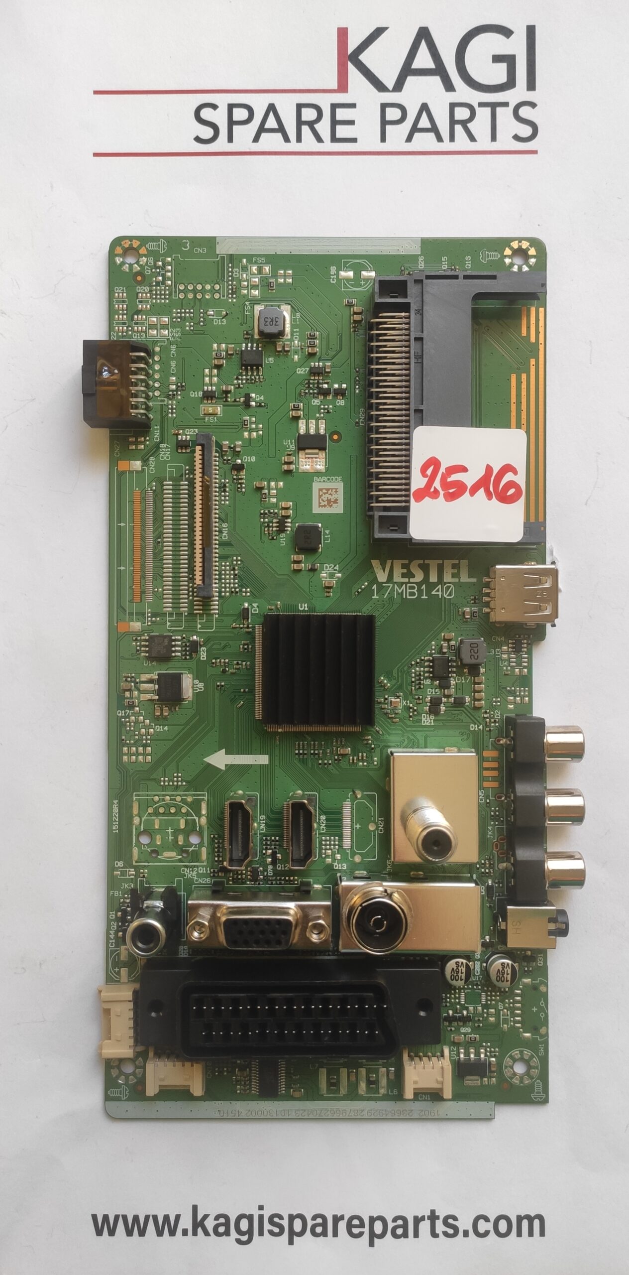 SCHEDA MAIN VESTEL PER TV PANASONIC 17MB140 23664929 NUOVA ORIGINALE