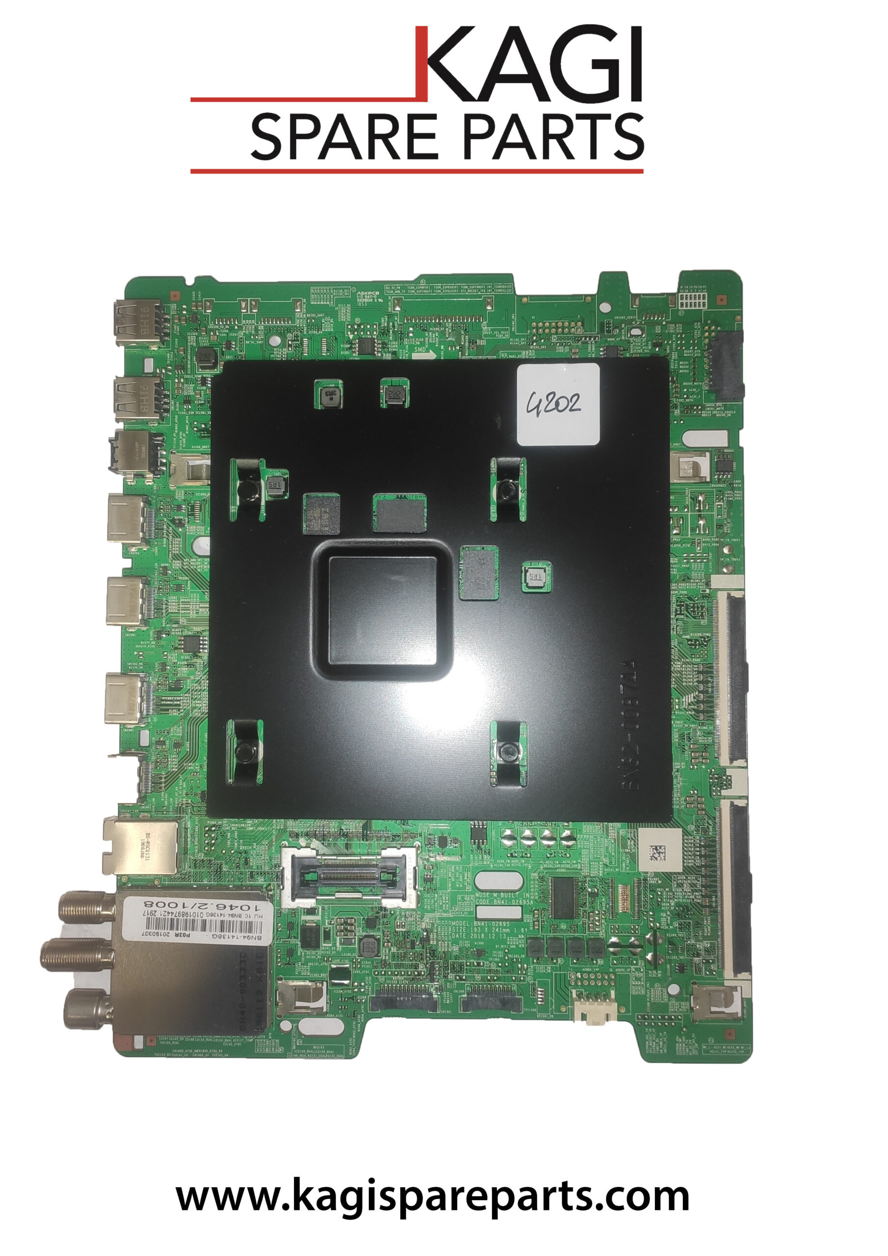SCHEDA MAIN PER SAMSUNG BN41-02695 MOD QE49Q60RAT NUOVA ORIGINALE