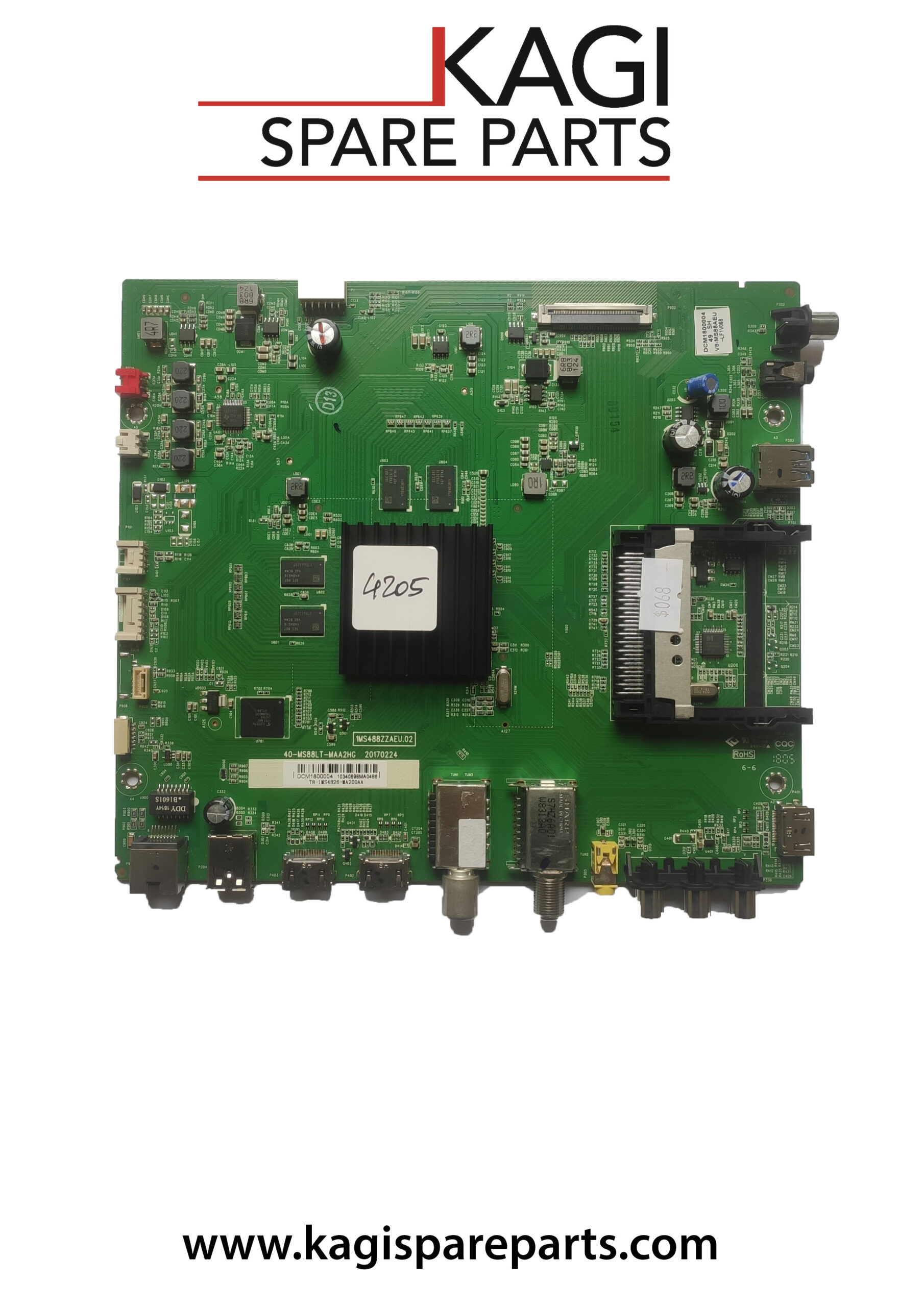 SCHEDA MAIN TV STRONG 40-MS88LT-MAA2HG MOD SRT 49UA6203 NUOVA ORIGINALE