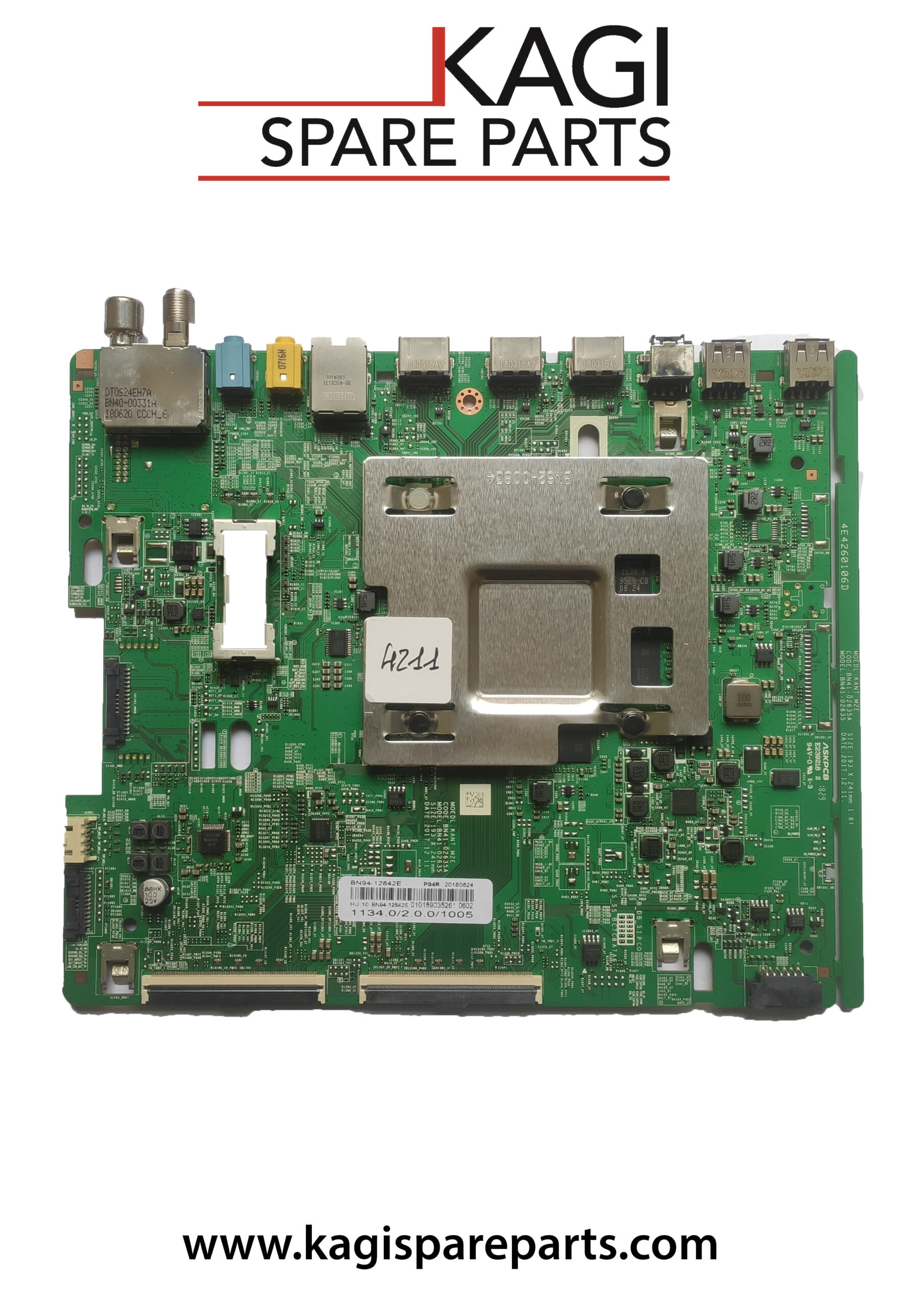 SCHEDA MAIN PER SAMSUNG BN41-02635 MOD UE55NU7400U NUOVA ORIGINALE