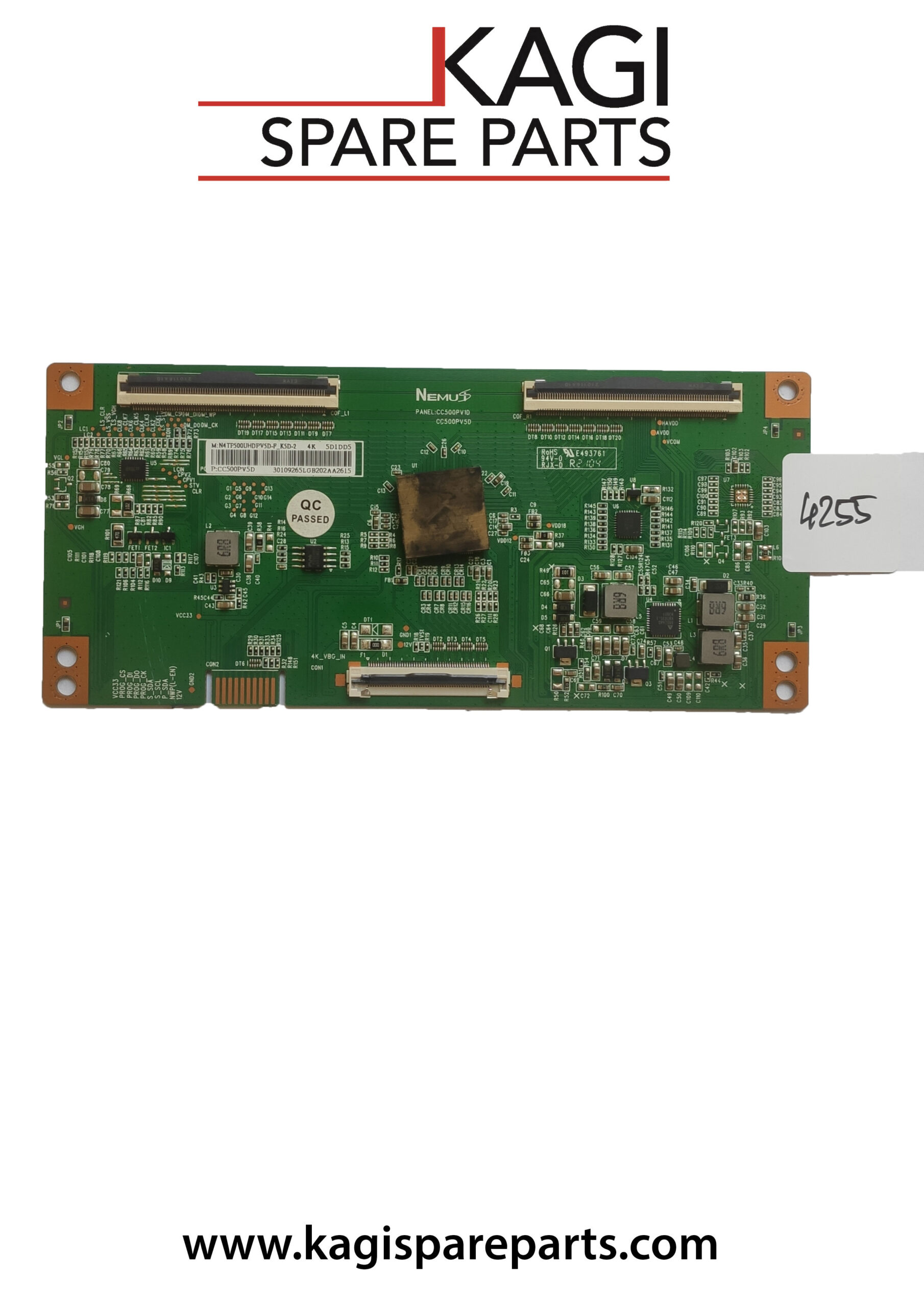 SCHEDA TCON TV HITACHI CC500PV1D CC500PV5D MOD 50HAK6151 NUOVA ORIGINALE