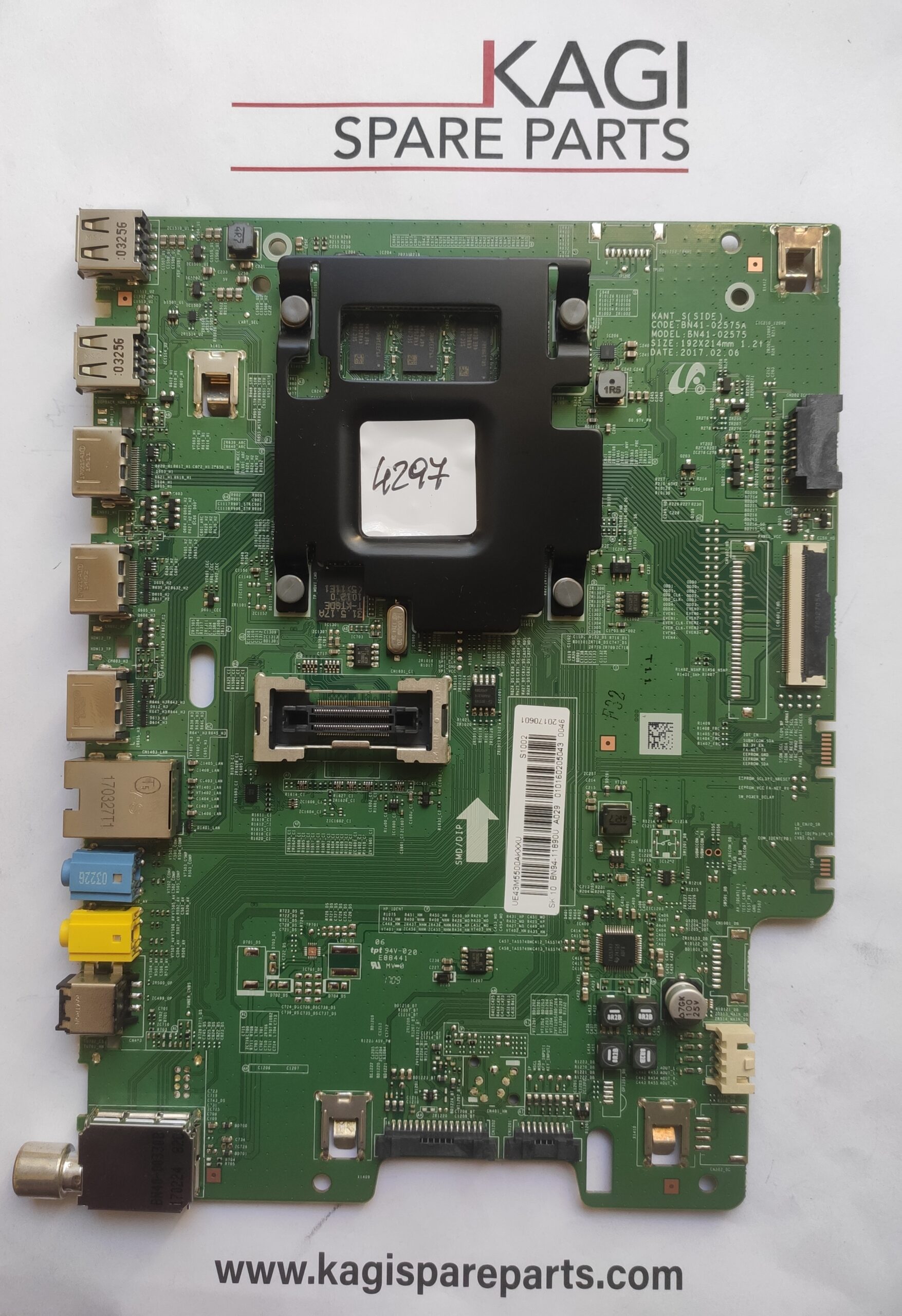 SCHEDA MAIN TV SAMSUNG BN41-02575 MOD UE43M5500AKXZT NUOVA ORIGINALE