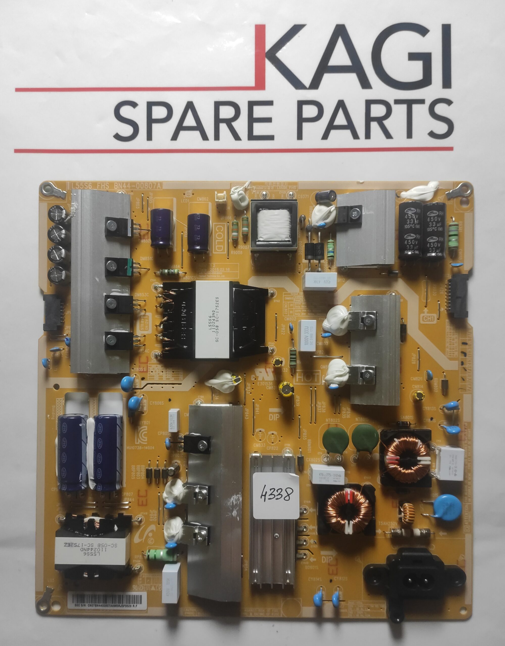 SCHEDA ALIMENTAZIONE SAMSUNG BN44-00807A MOD UE55MU6120K NUOVA ORIGINALE