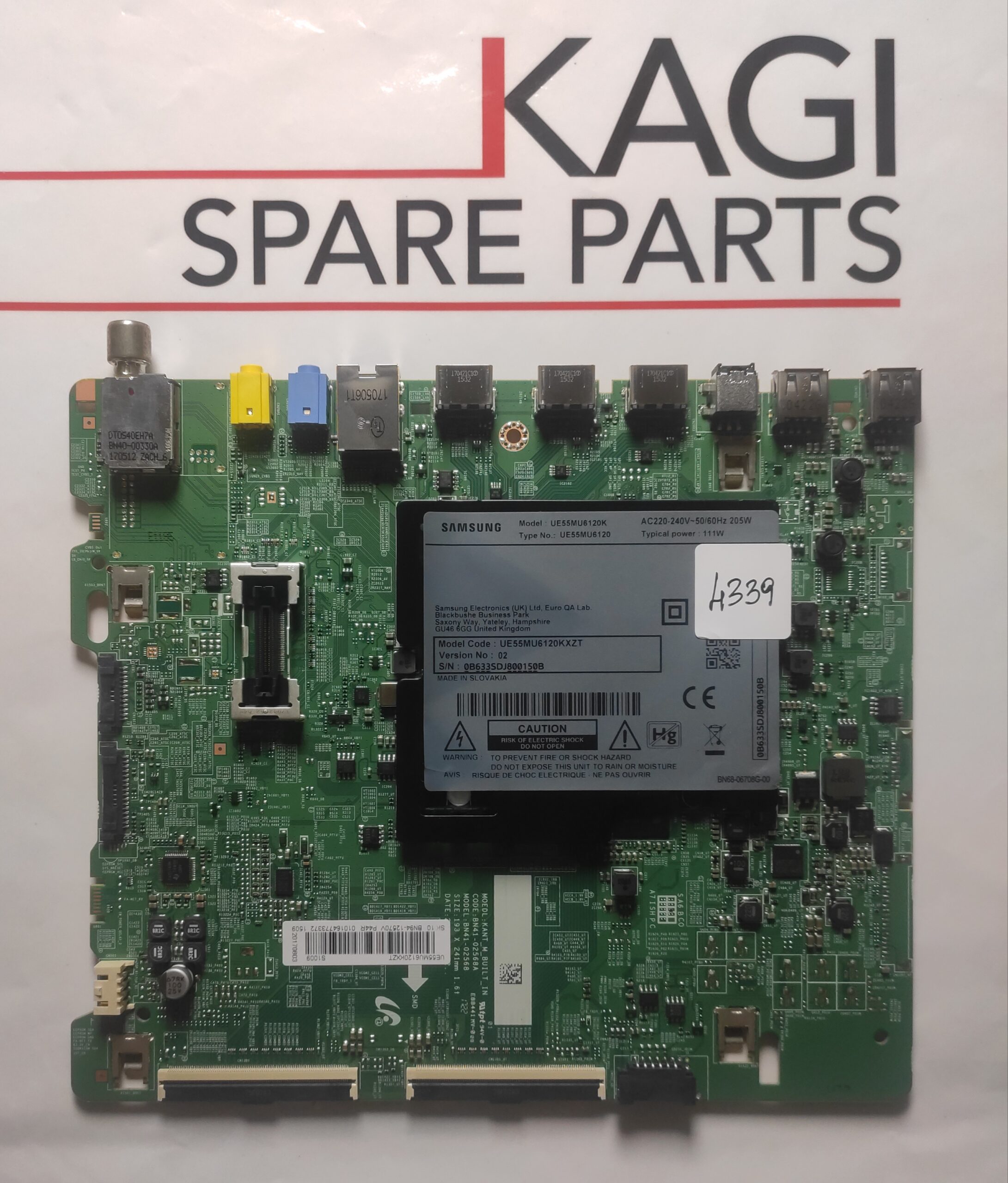 SCHEDA MAIN SAMSUNG BN41-02568 MOD UE55MU6120K NUOVA ORIGINALE