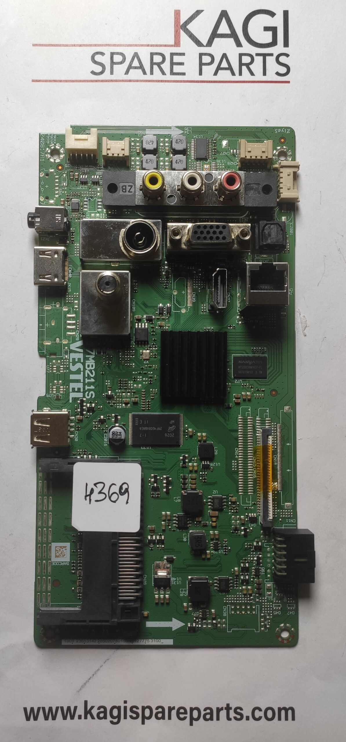 -SCHEDA MAIN VESTEL 17MB211S 23653142 NUOVA ORIGINALE