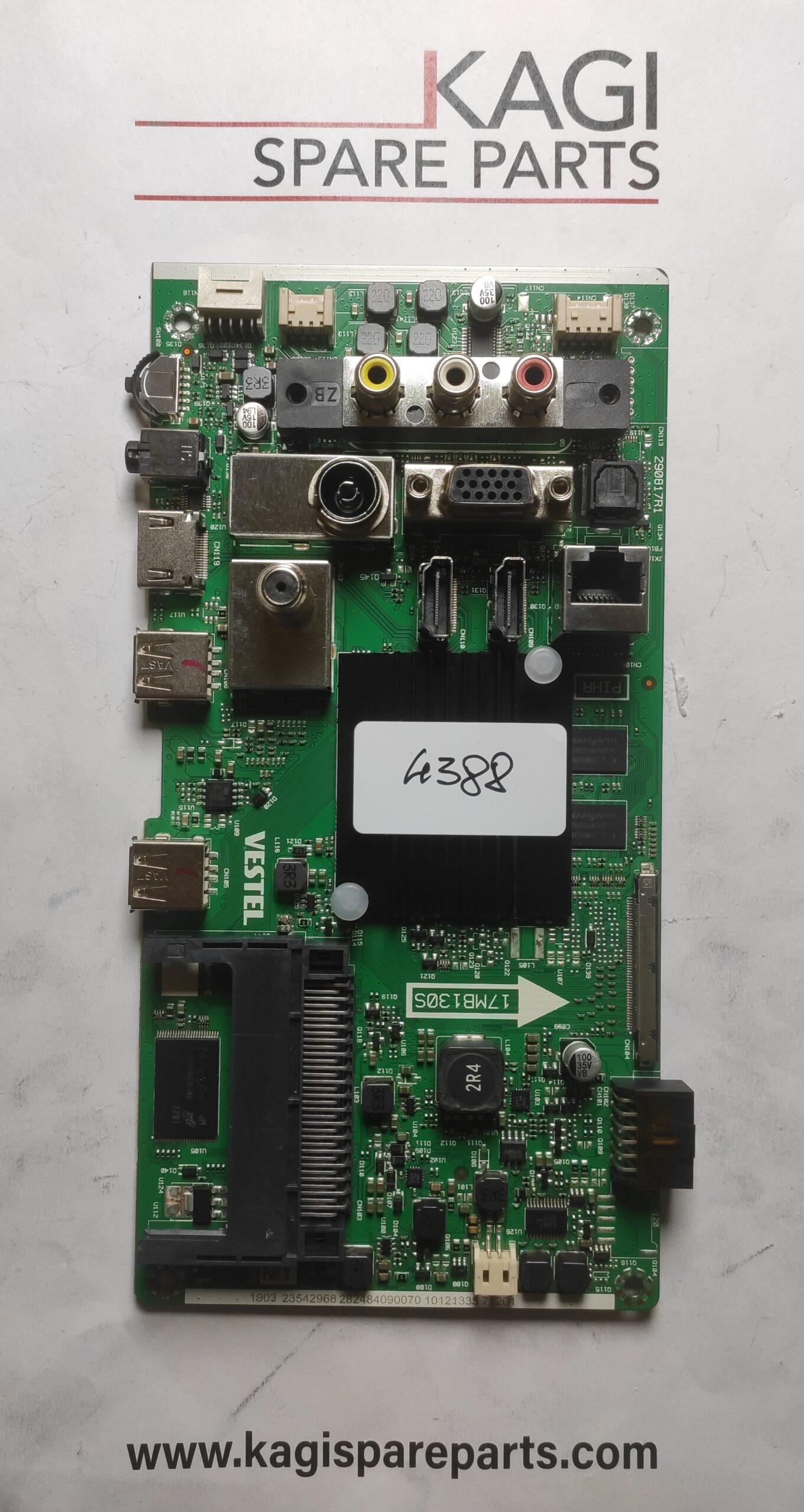 SCHEDA MAIN VESTEL 17MB130S 23542968 NUOVA ORIGINALE