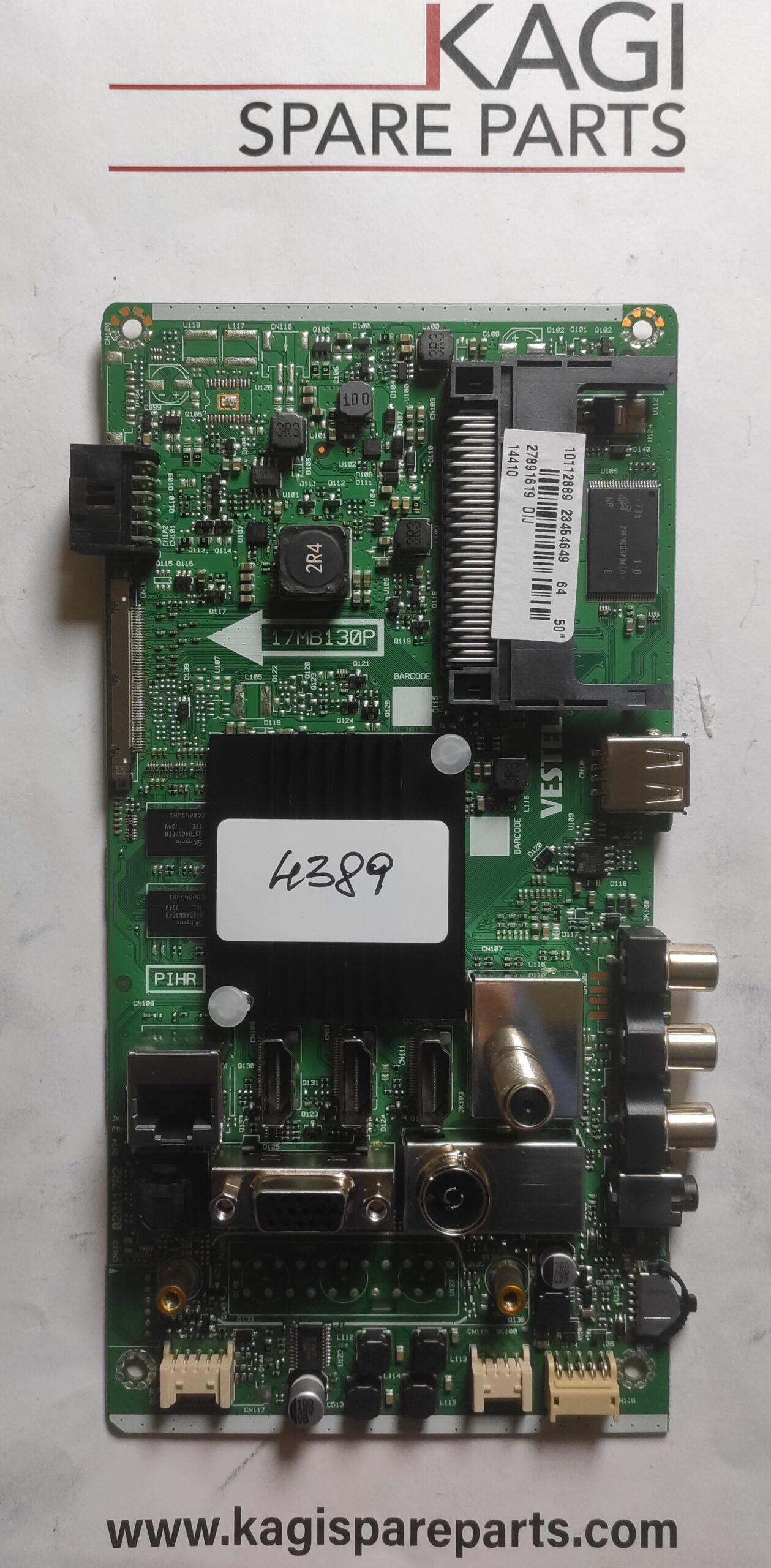 SCHEDA MAIN VESTEL 17MB130P 23464649 NUOVA ORIGINALE