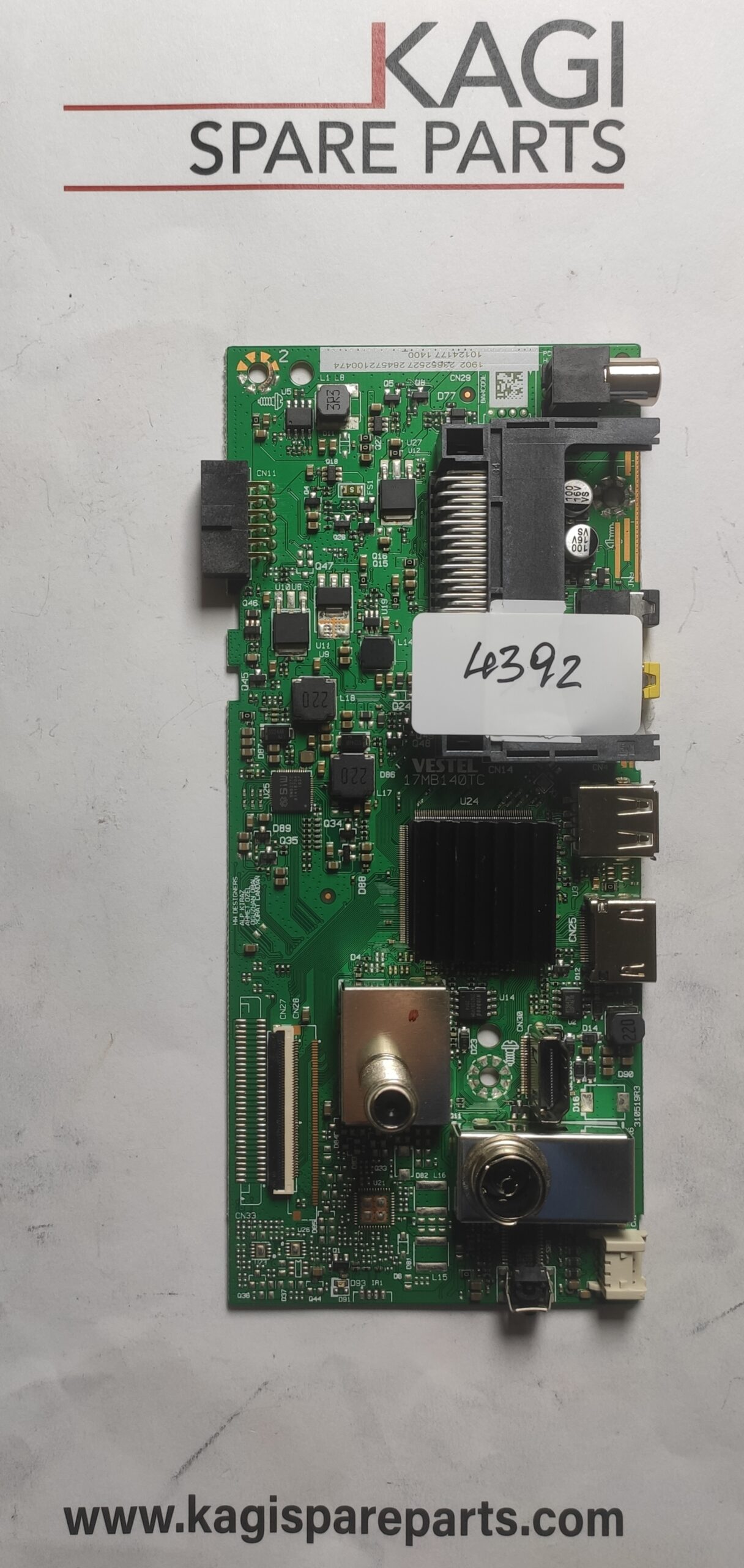 SCHEDA MAIN VESTEL 17MB140TC 23652527 NUOVA ORIGINALE