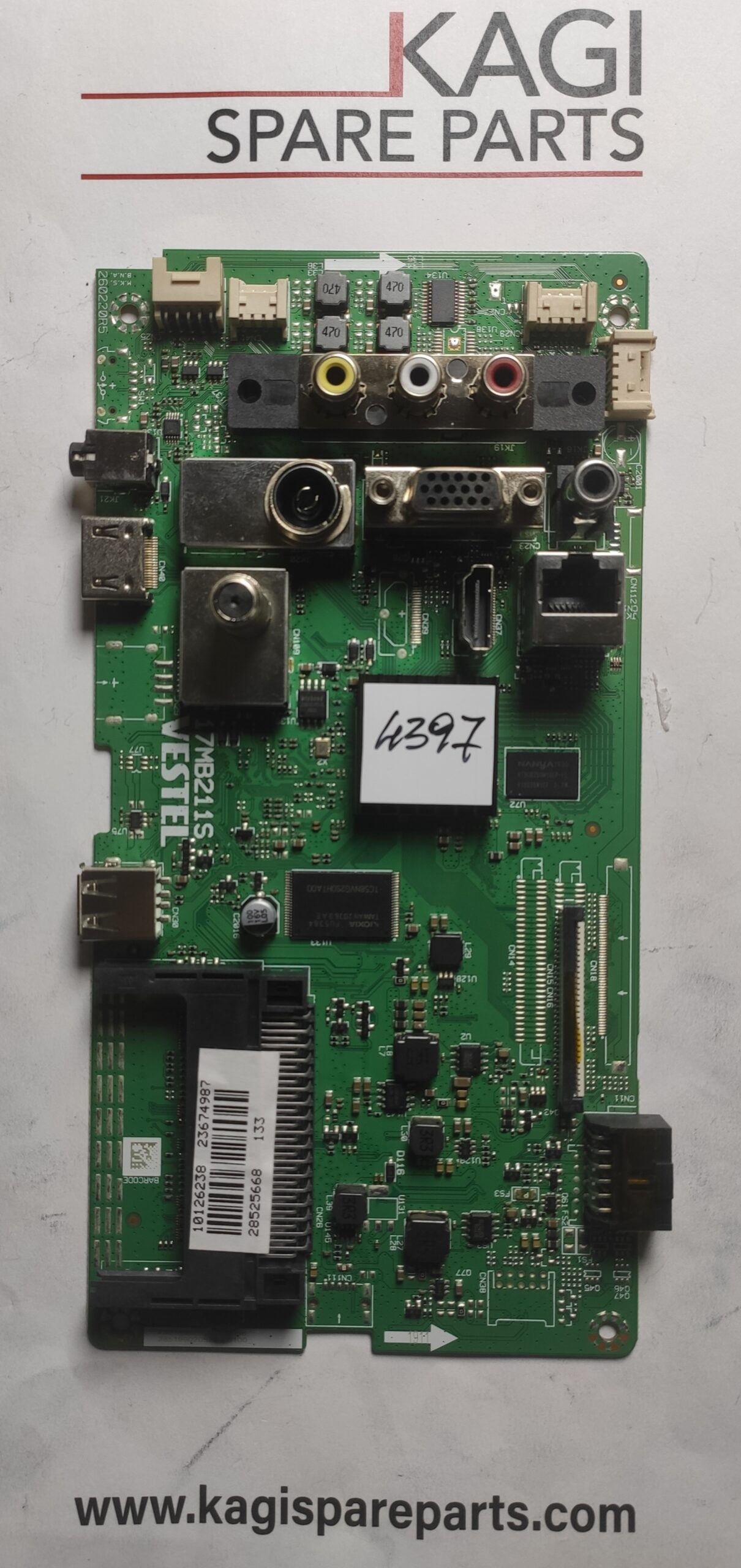 -SCHEDA MAIN VESTEL 17MB211S 23674987 NUOVA ORIGINALE