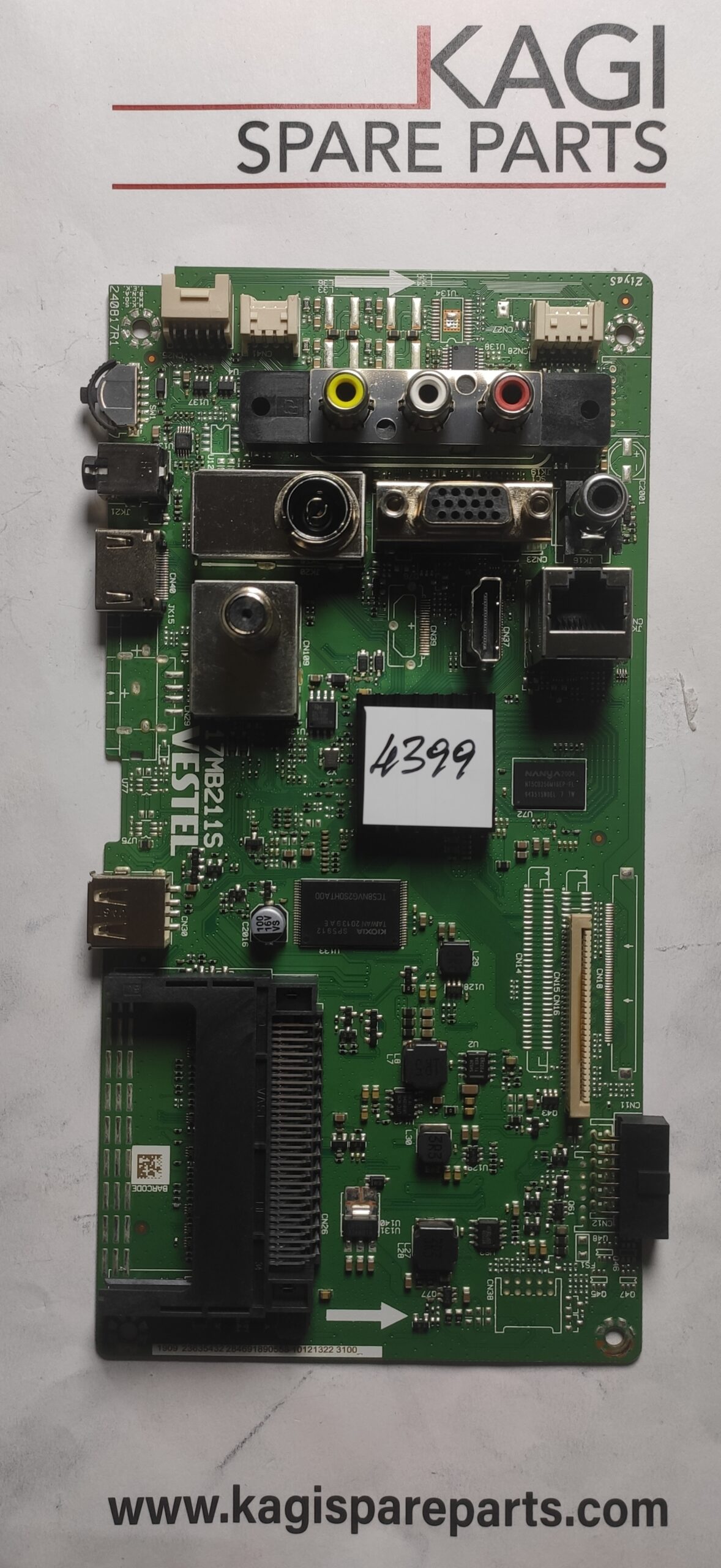 SCHEDA MAIN VESTEL 17MB211S 23635432 NUOVA ORIGINALE