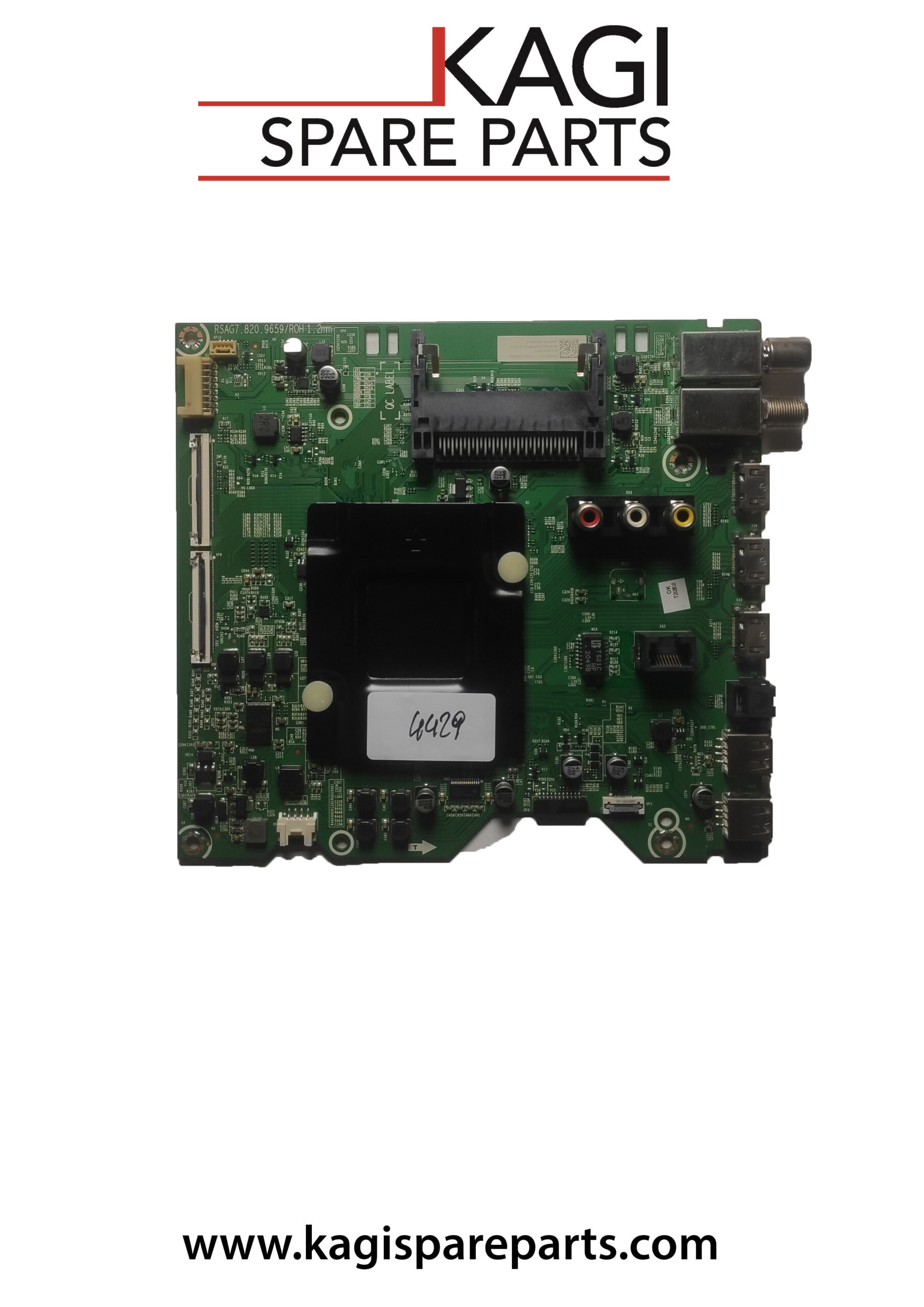 SCHEDA MAIN PER HISENSE RSAG7.820.9659/ROH 1.2 mm MOD 65A7320F NUOVA ORIGINALE