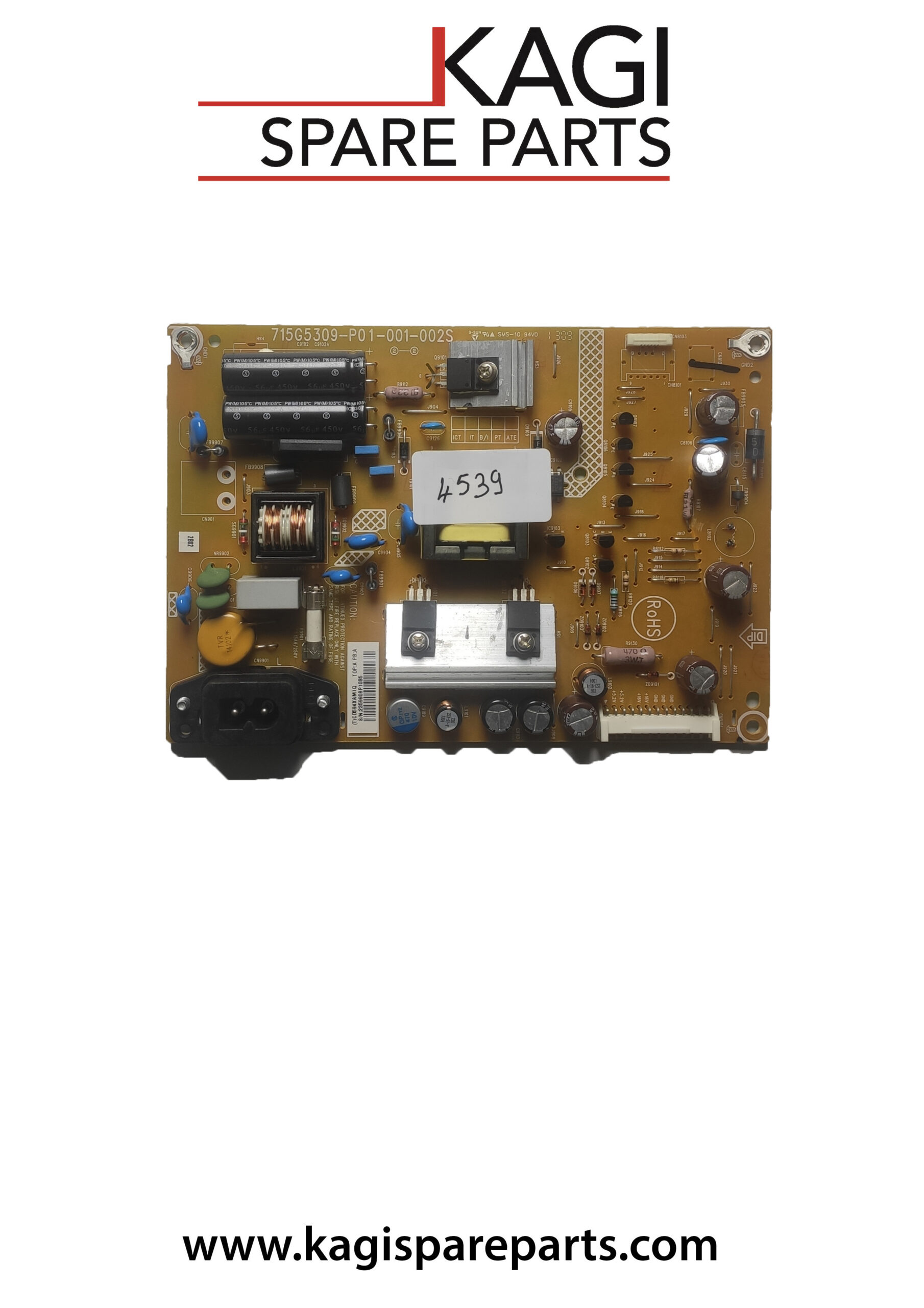 SCHEDA ALIMENTAZIONE PER TPV 715G5309-P01-001-002S MOD TPM236H3-HGJL02 NUOVA ORIGINALE