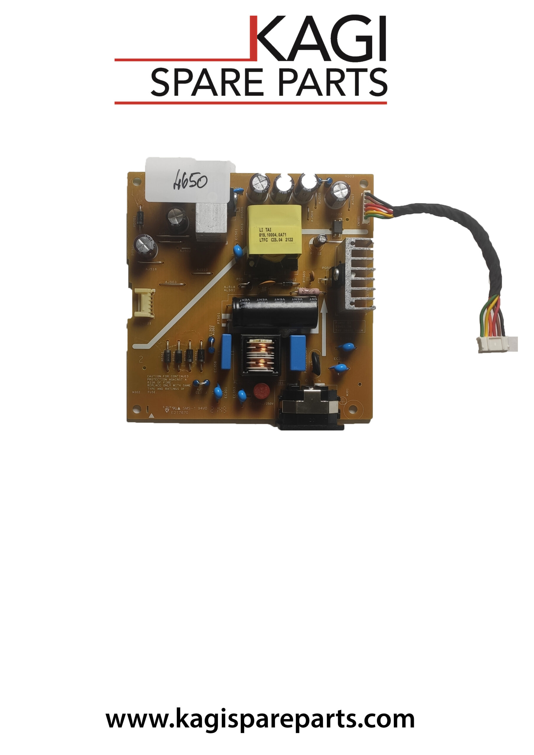SCHEDA DI ALIMENTAZIONE PER HP POWER BD 19N81-1M 748.06601.001M MOD CN42050DLX NUOVA ORIGINAE