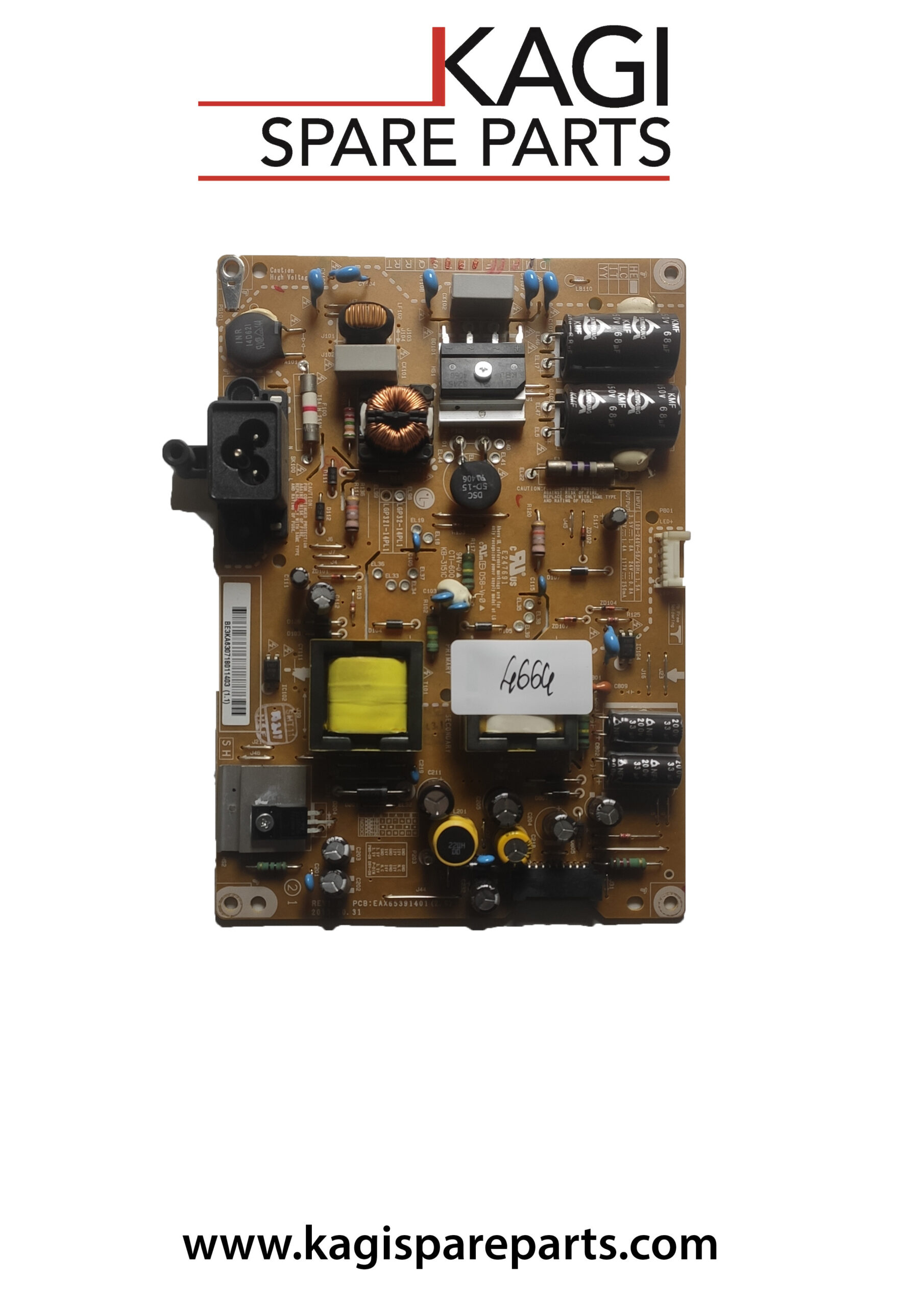 SCHEDA ALIMENTAZIONE PER TV LG EAX65391401(2.6) MOD 32LY330C NUOVA ORIGINALE