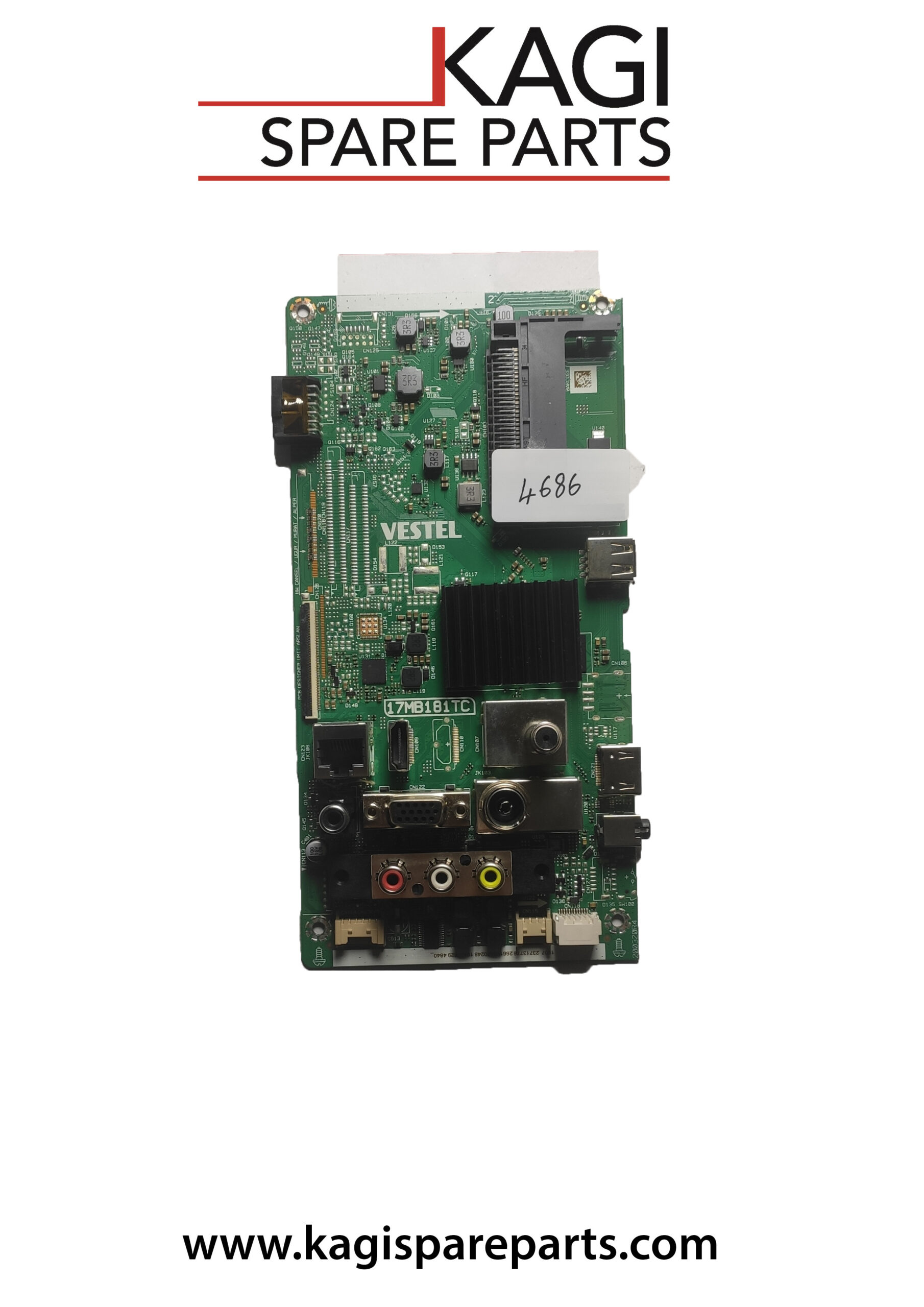 SCHEDA MAIN PER TELEFUNKEN VESTEL 17MB181TC 23713776 MOD TE32550B42V2D NUOVA ORIGINALE