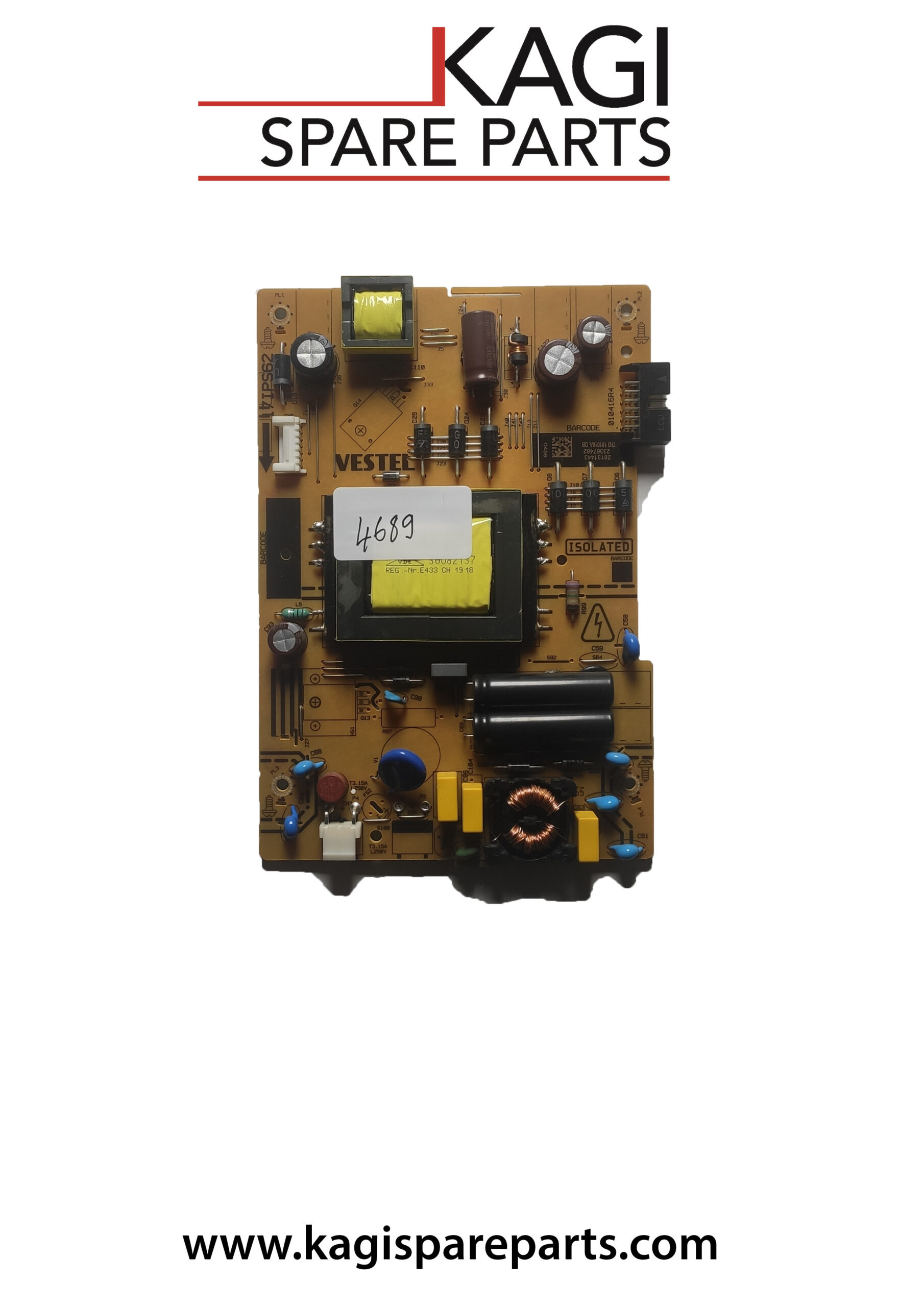SCHEDA ALIMENTAZIONE PER TELEFUNKEN VESTEL 17IPS62 23367482 MOD TE32269S27YXD NUOVA ORIGINALE