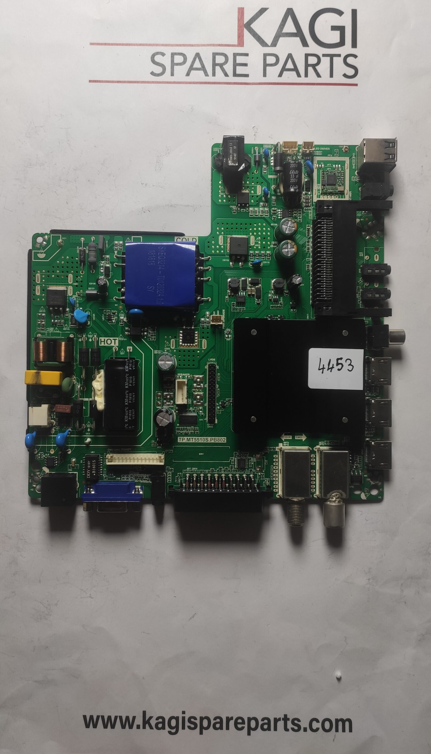 SCHEDA MAIN PER TV SMART TECH TP.MT5510S.PB802 MOD LE-4048SA10 NUOVA ORIGINALE