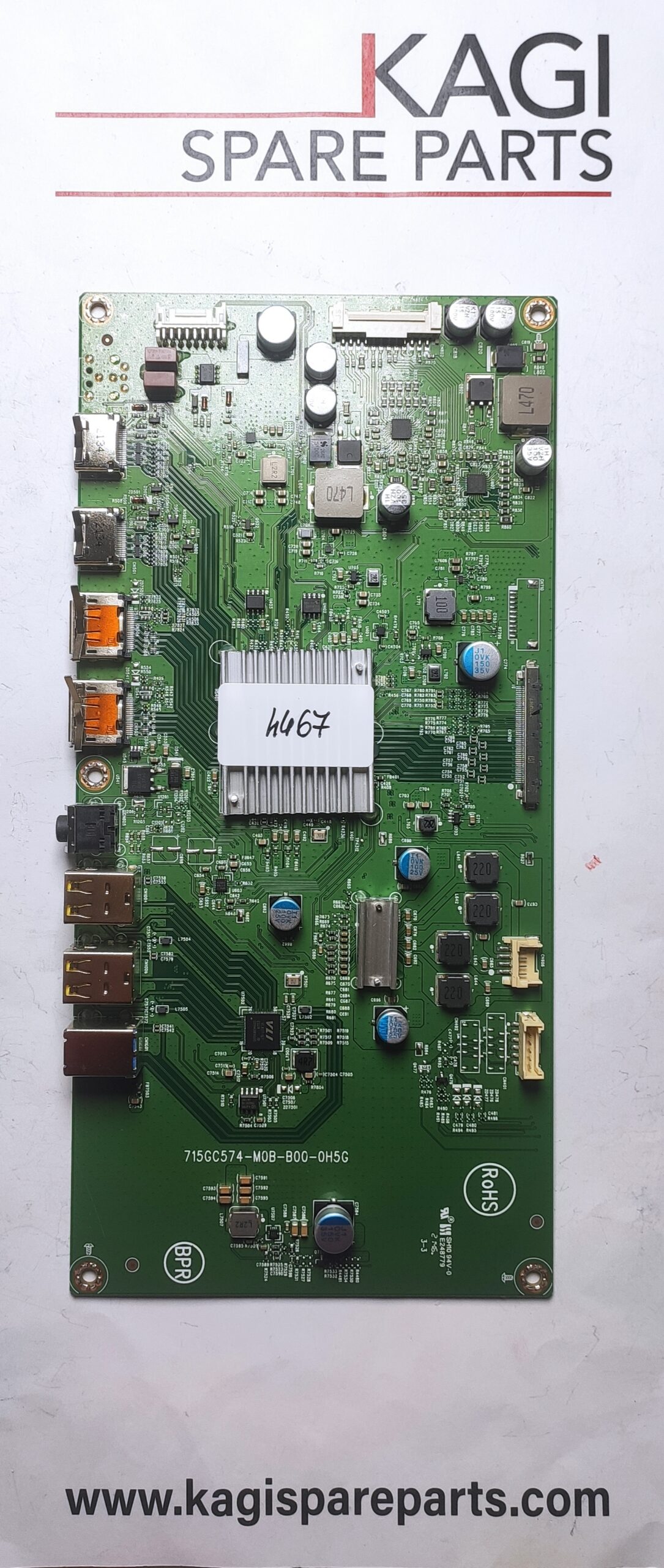 SCHEDA MAIN PER TV PHILIPS 715GC574-M0B-B00-0H5G MOD 32M1N55 NUOVA ORIGINALE