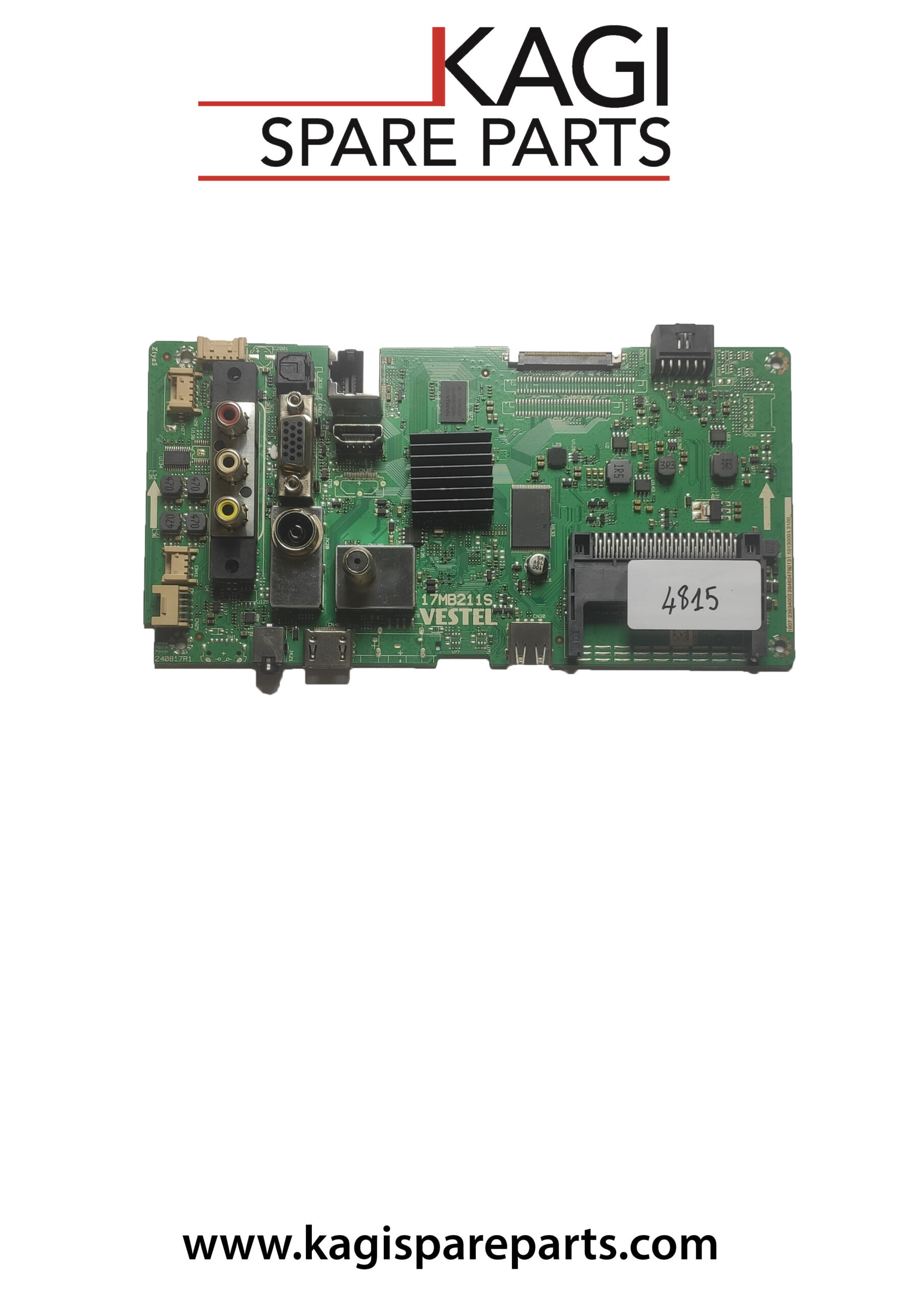 SCHEDA MAIN PER TV TELEFUNKEN VESTEL 17MB211S 23634002 MOD TE43551B40Q2K NUOVA ORIGINALE