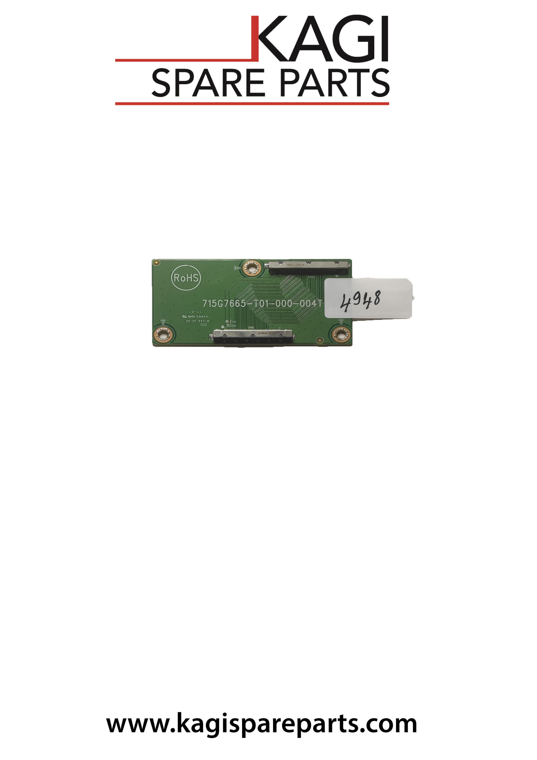 SCHEDA TCON PHILIPS 715G7665-T01-000-004T MOD 40HFL30117/12 NUOVA ORIGINALE