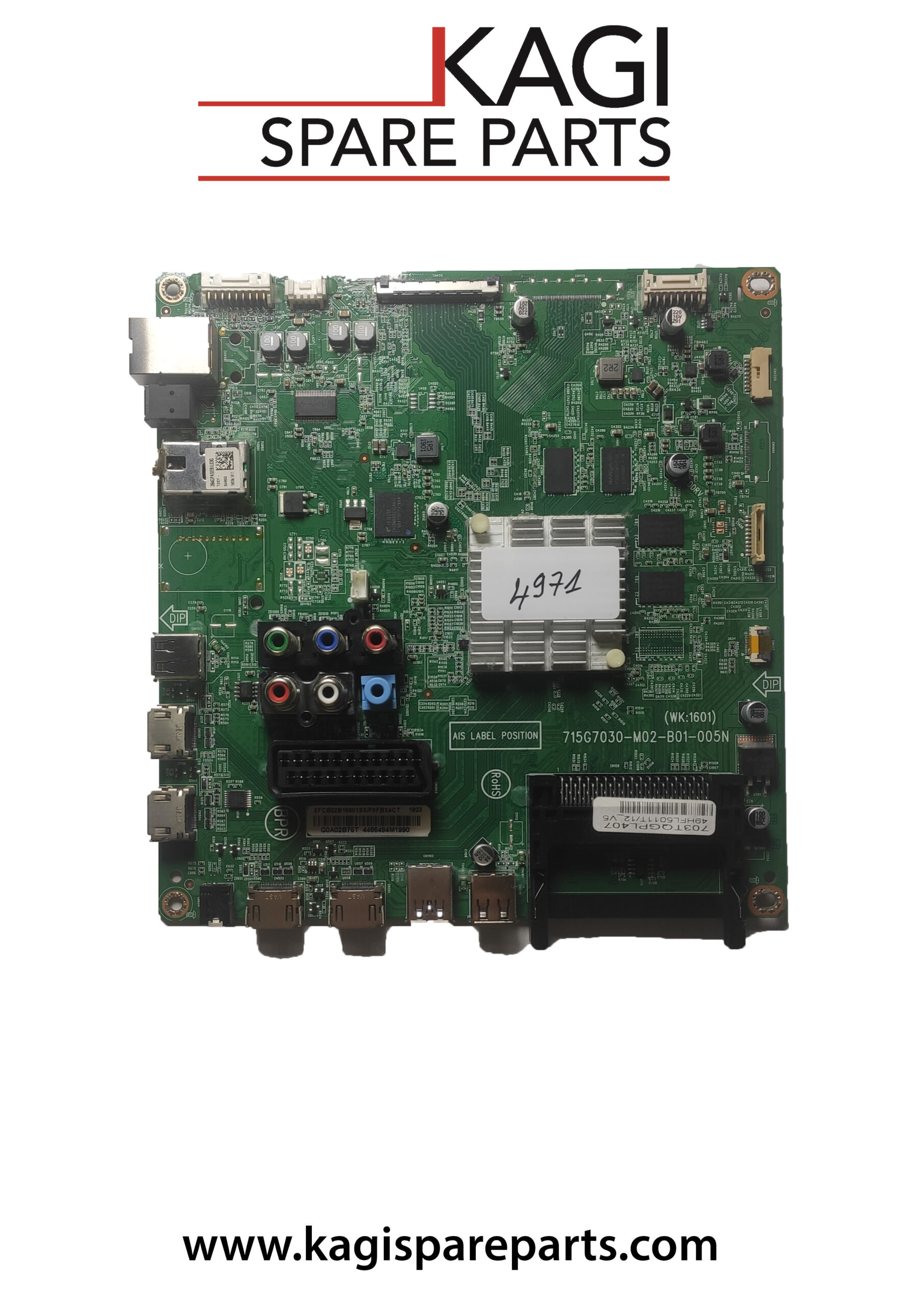 Scheda main per tv Philips 71G7030-M02-B01-005N mod 49HFL5011/T12 nuova originale