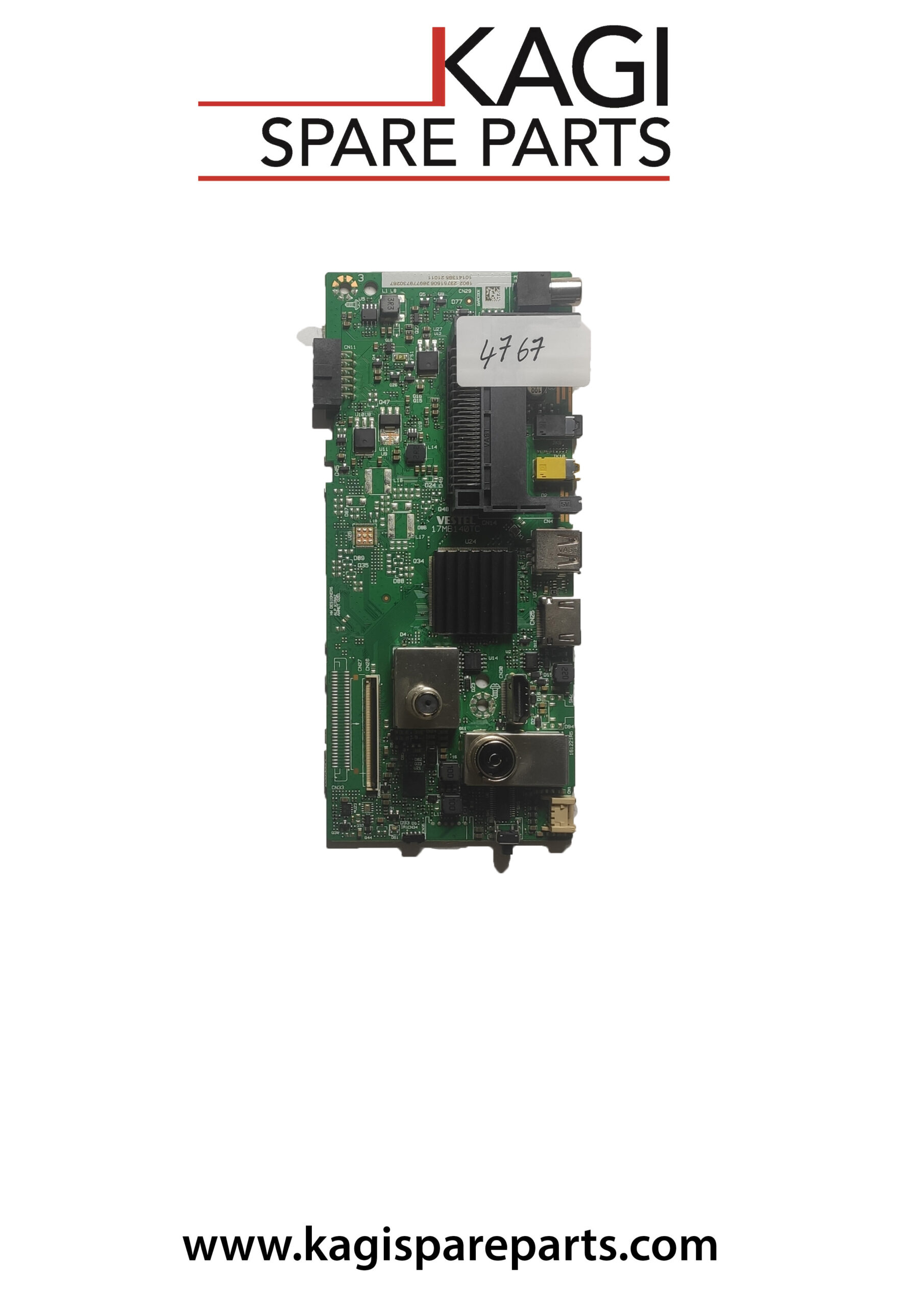 SCHEDA MAIN PER TV TELEFUNKEN VESTEL 17MB140TC 2751506 NUOVA ORIGINALE